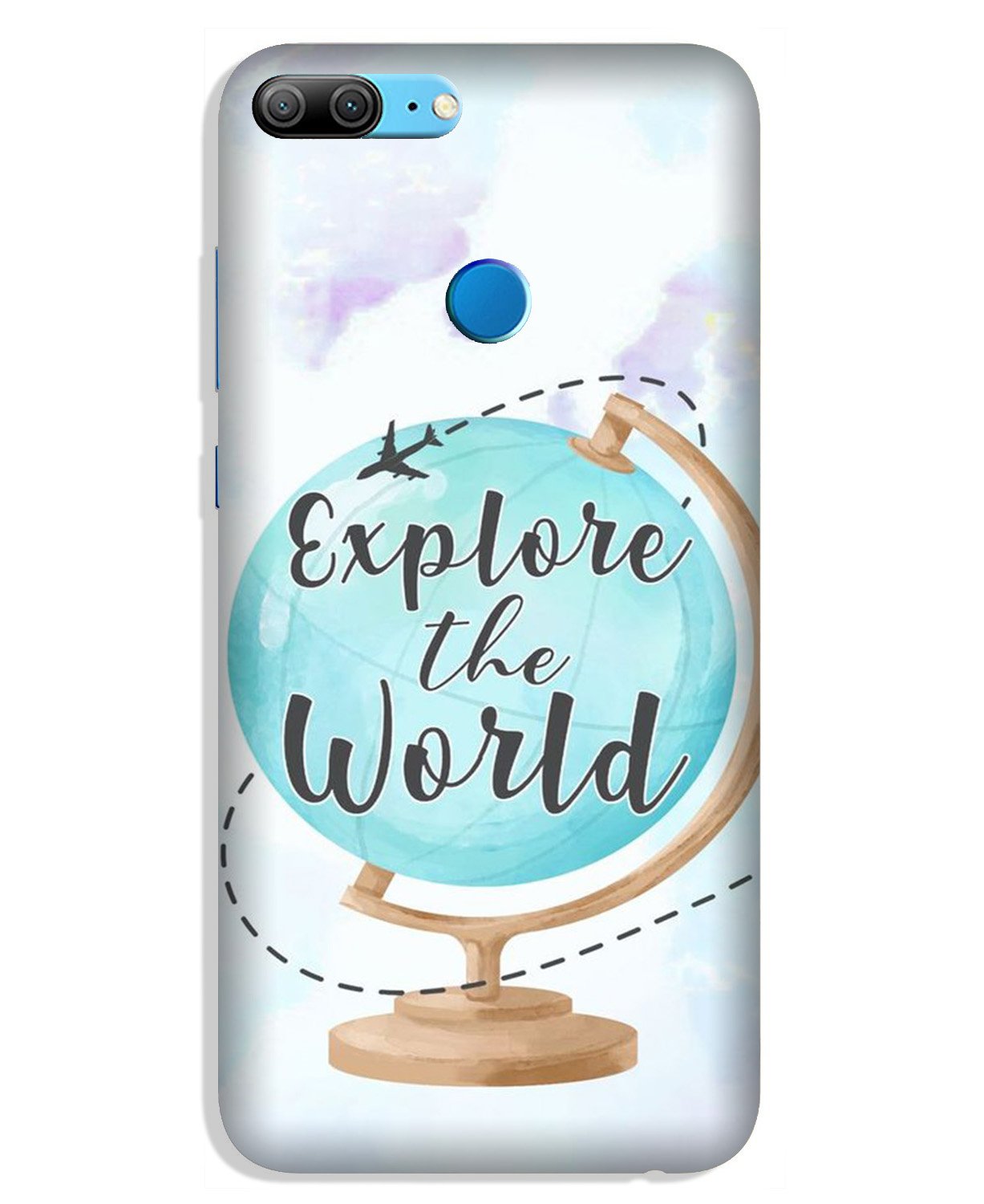 Explore the World Mobile Back Case for Lenovo K9 / K9 Plus (Design - 207) Explore the World Case for Lenovo K9 / K9 Plus (Design No. 207)