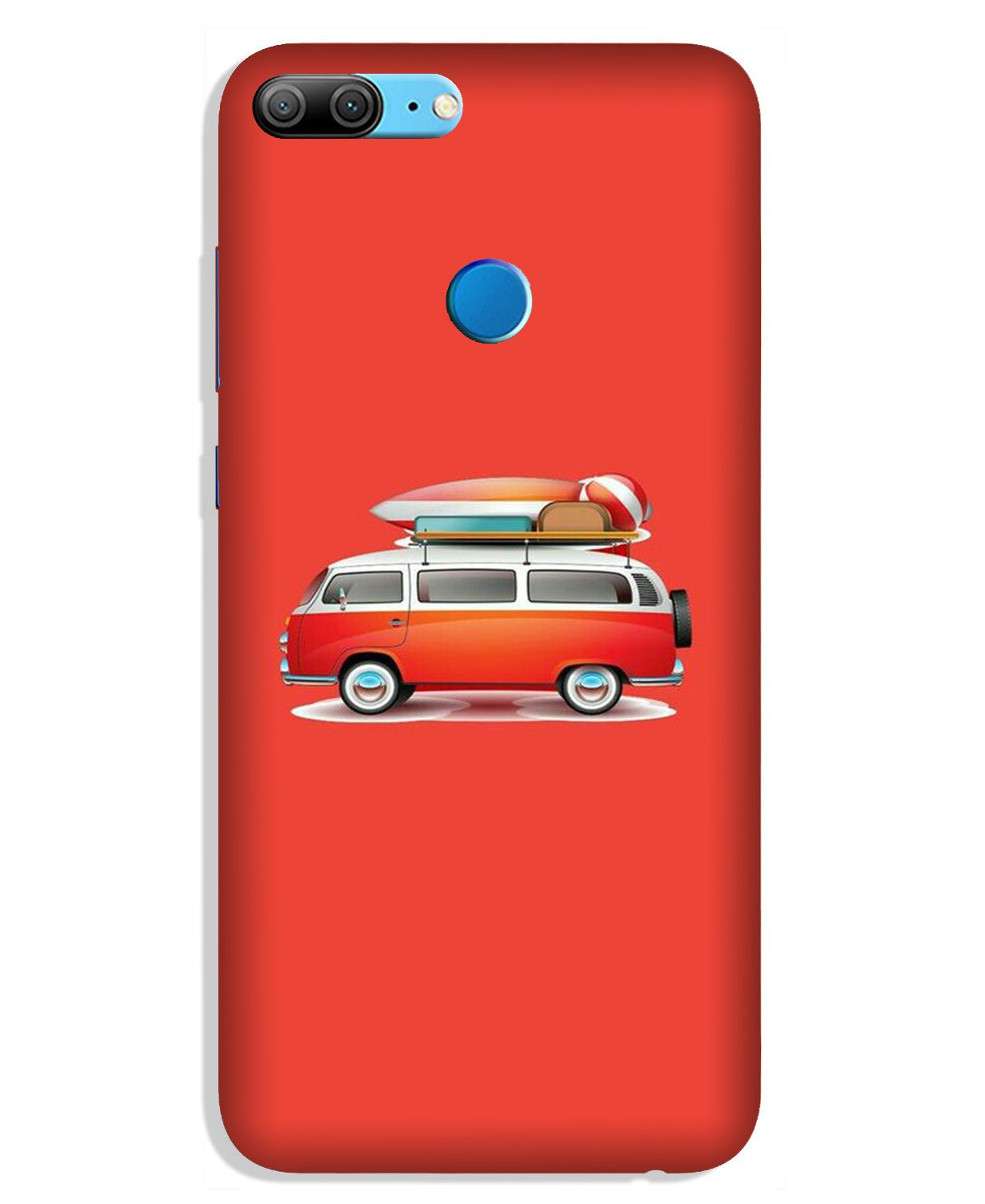 Travel Bus Mobile Back Case for Lenovo K9 / K9 Plus (Design - 258) Travel Bus Case for Lenovo K9 / K9 Plus (Design No. 258)