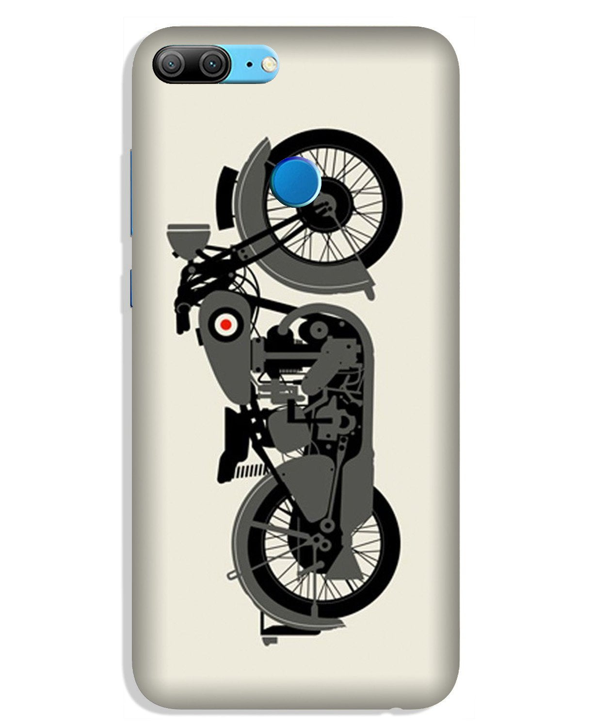 MotorCycle Mobile Back Case for Lenovo K9 / K9 Plus (Design - 259) MotorCycle Case for Lenovo K9 / K9 Plus (Design No. 259)