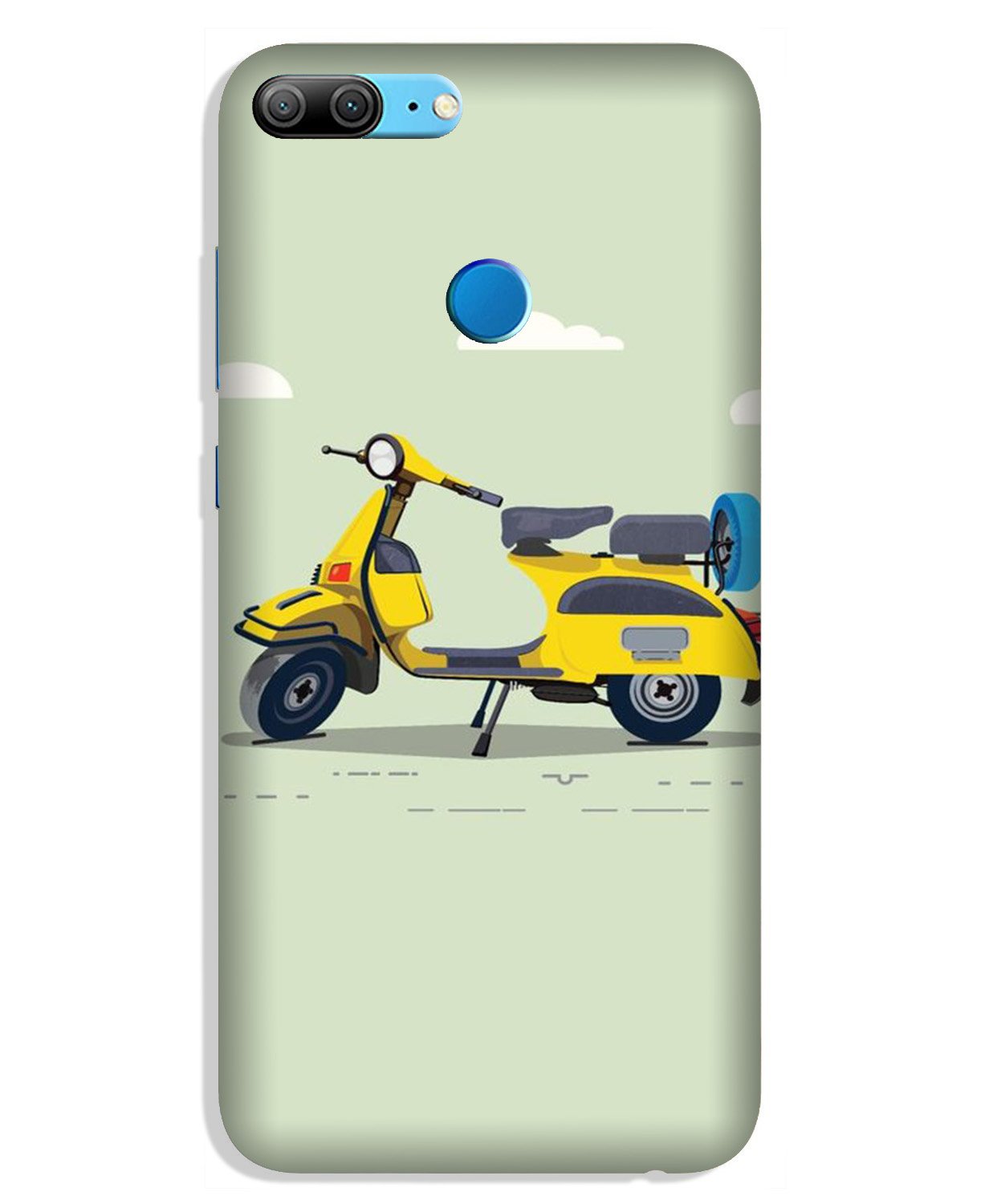 Vintage Scooter Mobile Back Case for Lenovo K9 / K9 Plus (Design - 260) Vintage Scooter Case for Lenovo K9 / K9 Plus (Design No. 260)