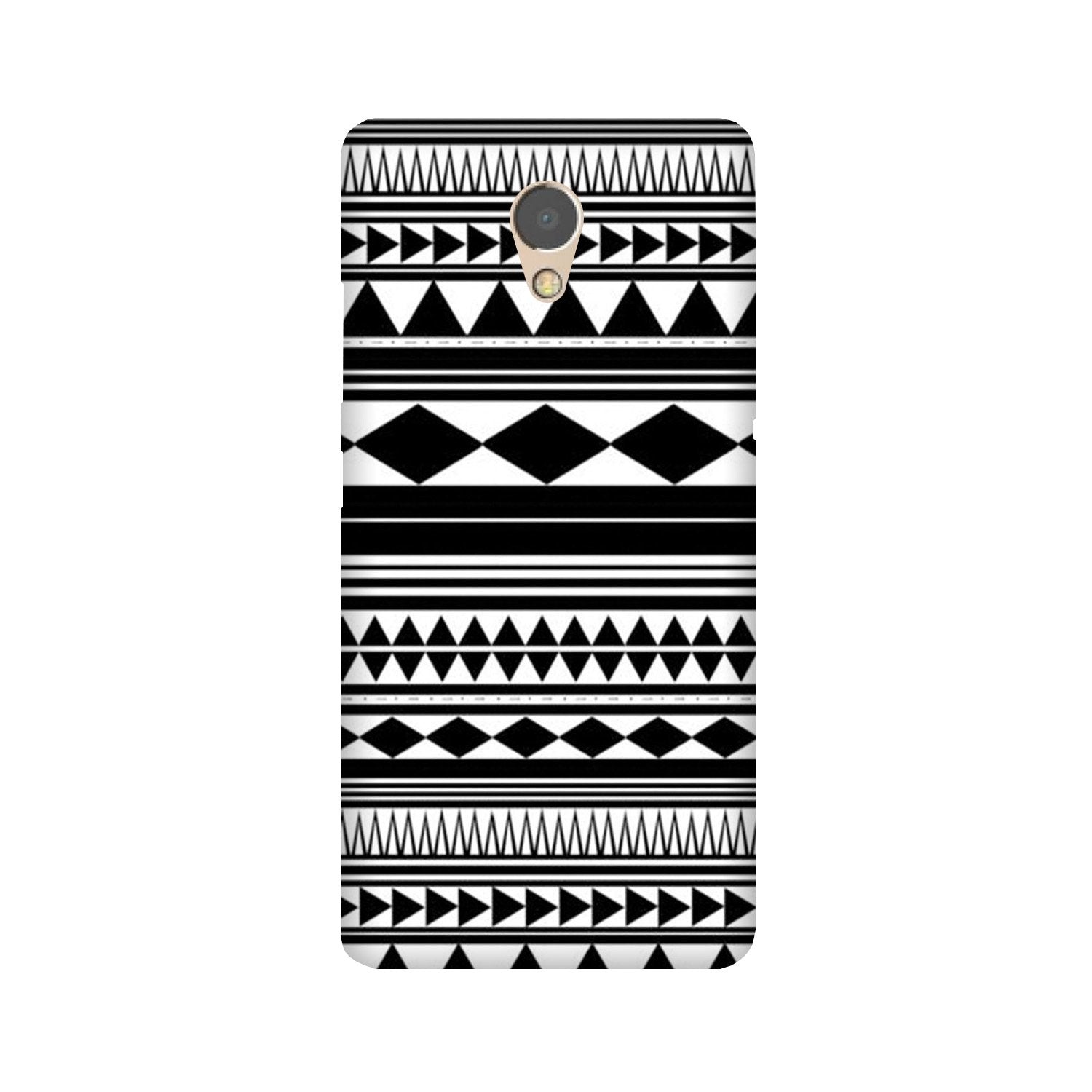 Black white Pattern Mobile Back Case for Lenovo P2 (Design - 5) Black white Pattern Case for Lenovo P2