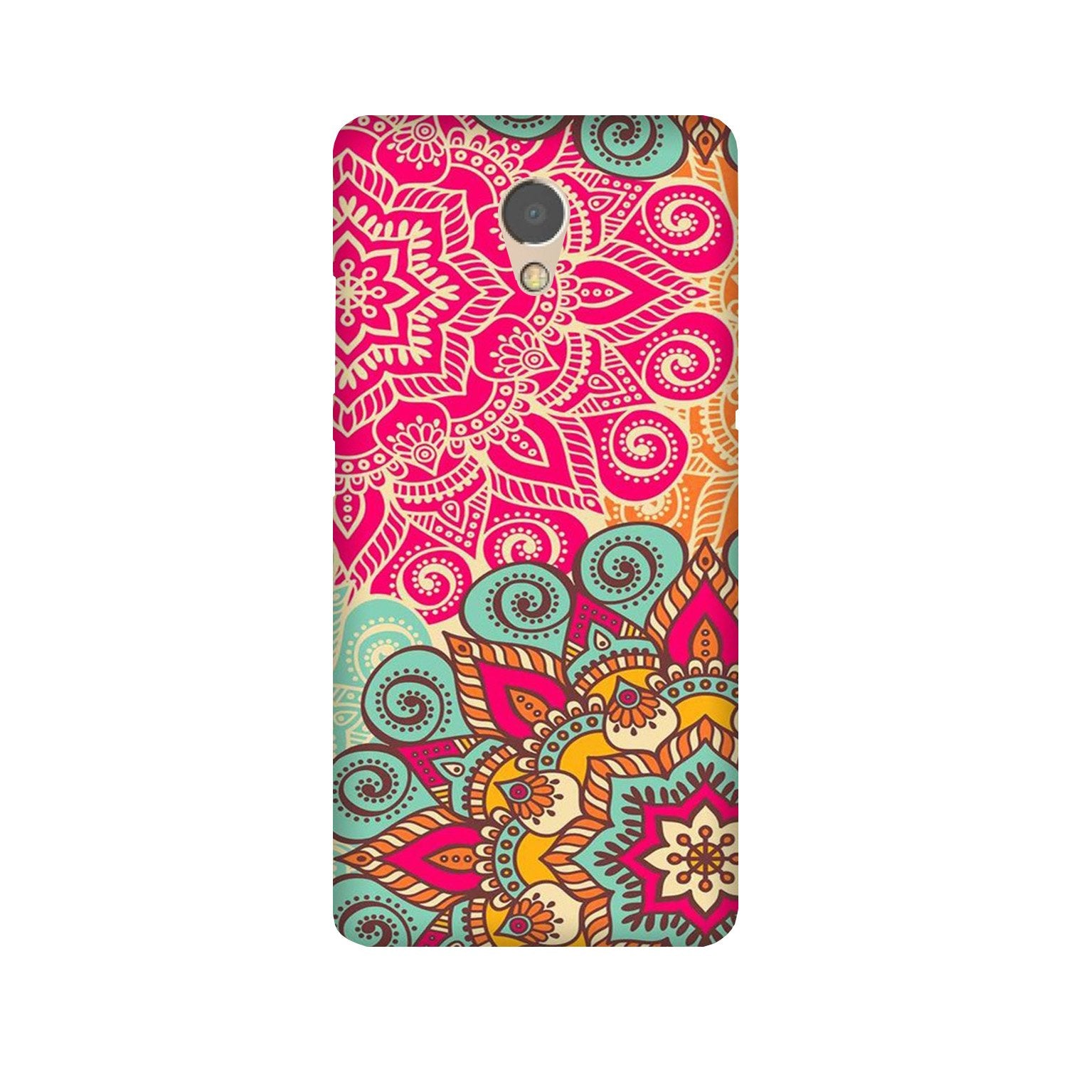 Rangoli art Mobile Back Case for Lenovo P2 (Design - 6) Rangoli art Case for Lenovo P2