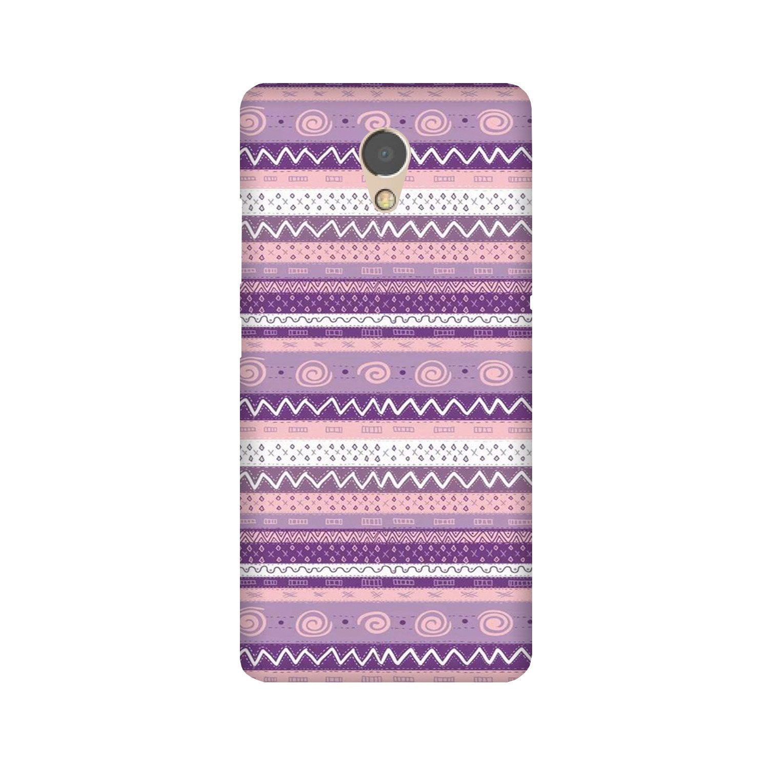 Zigzag line pattern3 Mobile Back Case for Lenovo P2 (Design - 11) Zigzag line pattern3 Case for Lenovo P2