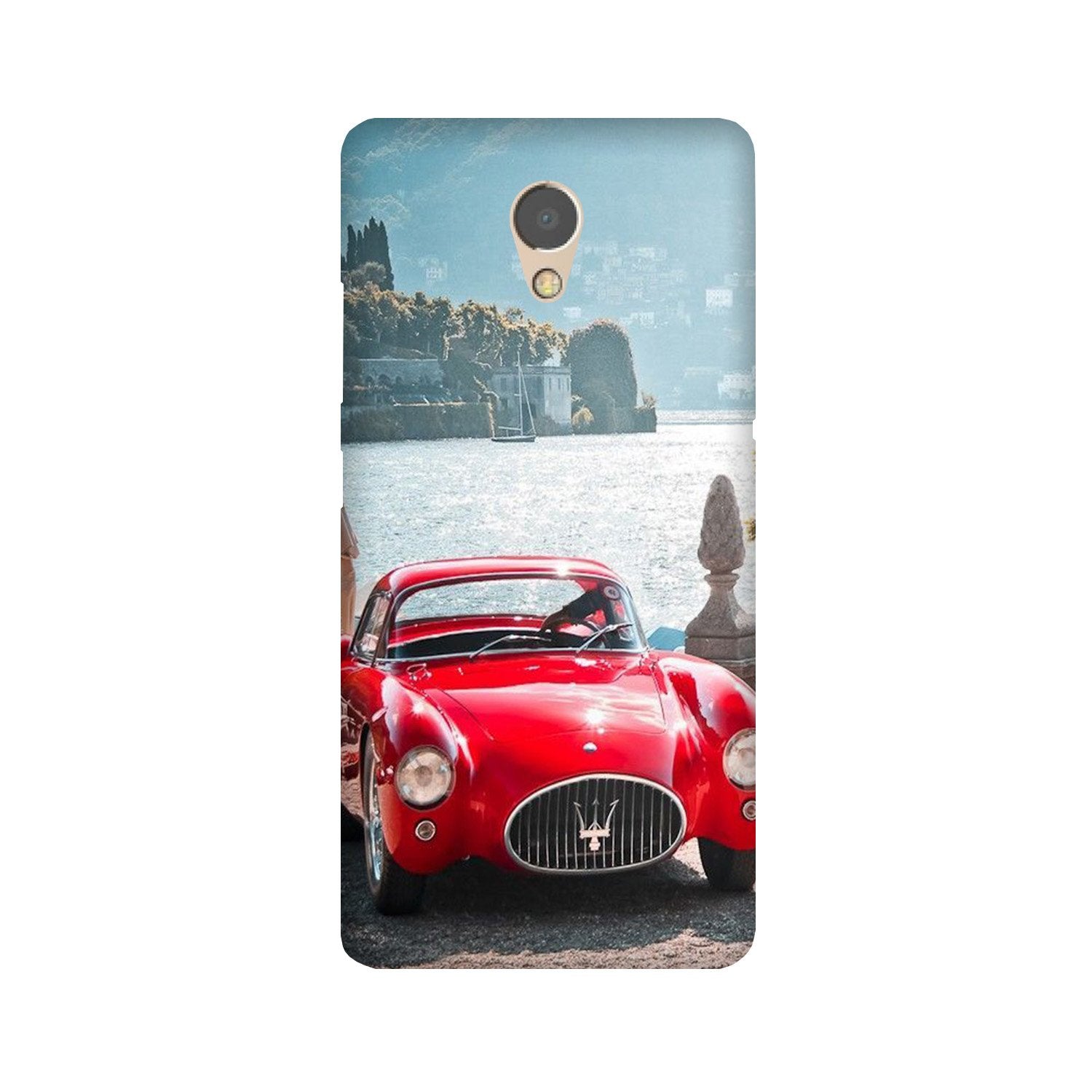 Vintage Car Mobile Back Case for Lenovo P2 (Design - 51) Vintage Car Case for Lenovo P2