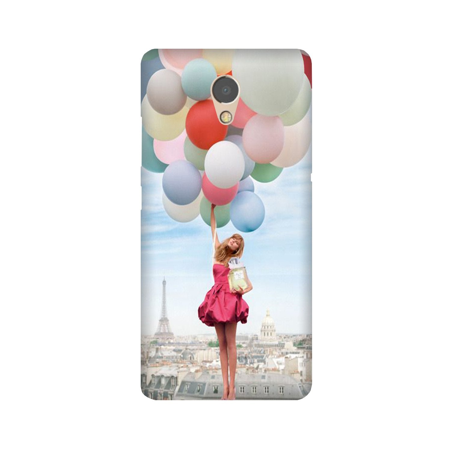 Girl with Baloon Mobile Back Case for Lenovo P2 (Design - 84) Girl with Baloon Case for Lenovo P2