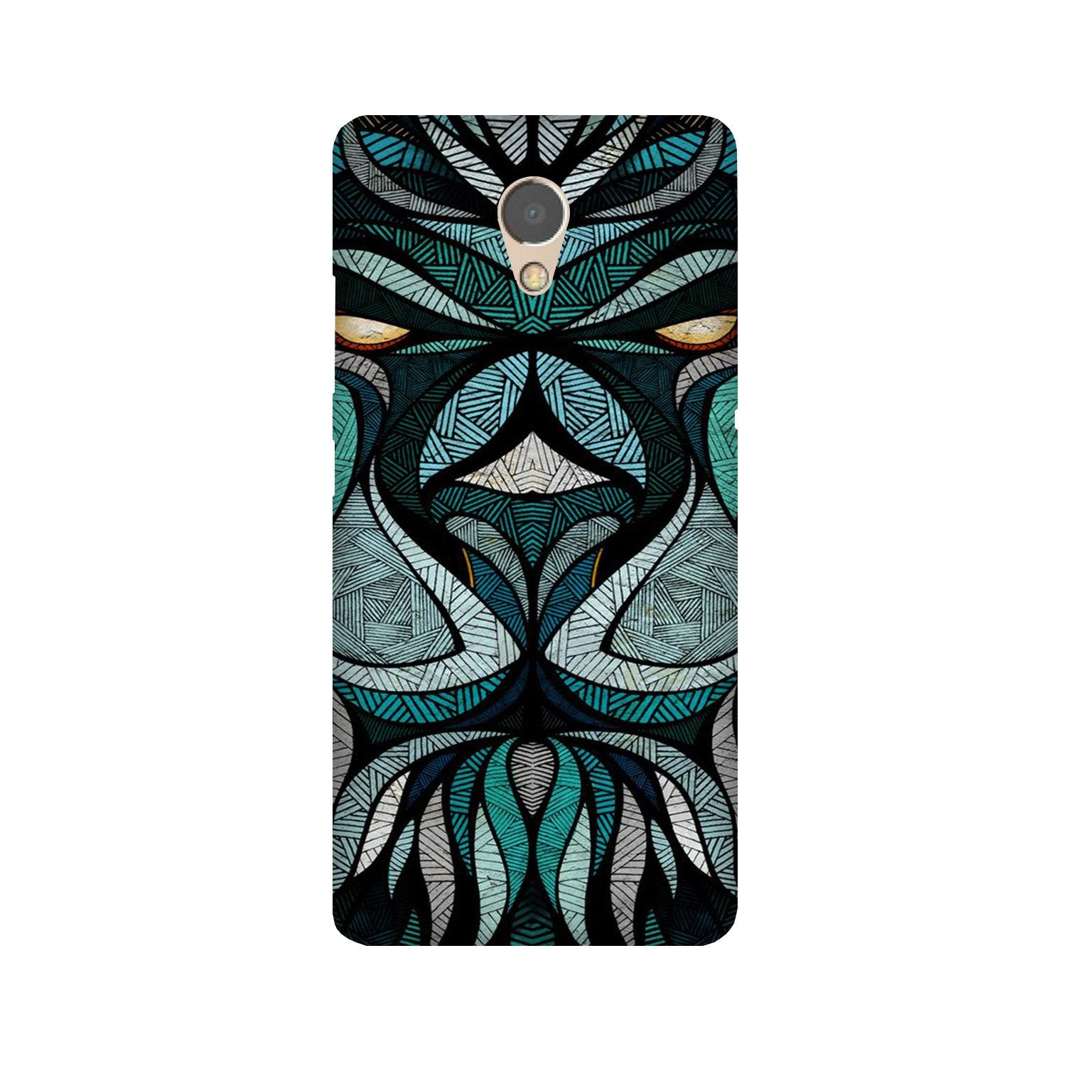 Lion Mobile Back Case for Lenovo P2 (Design - 97) Lion Case for Lenovo P2