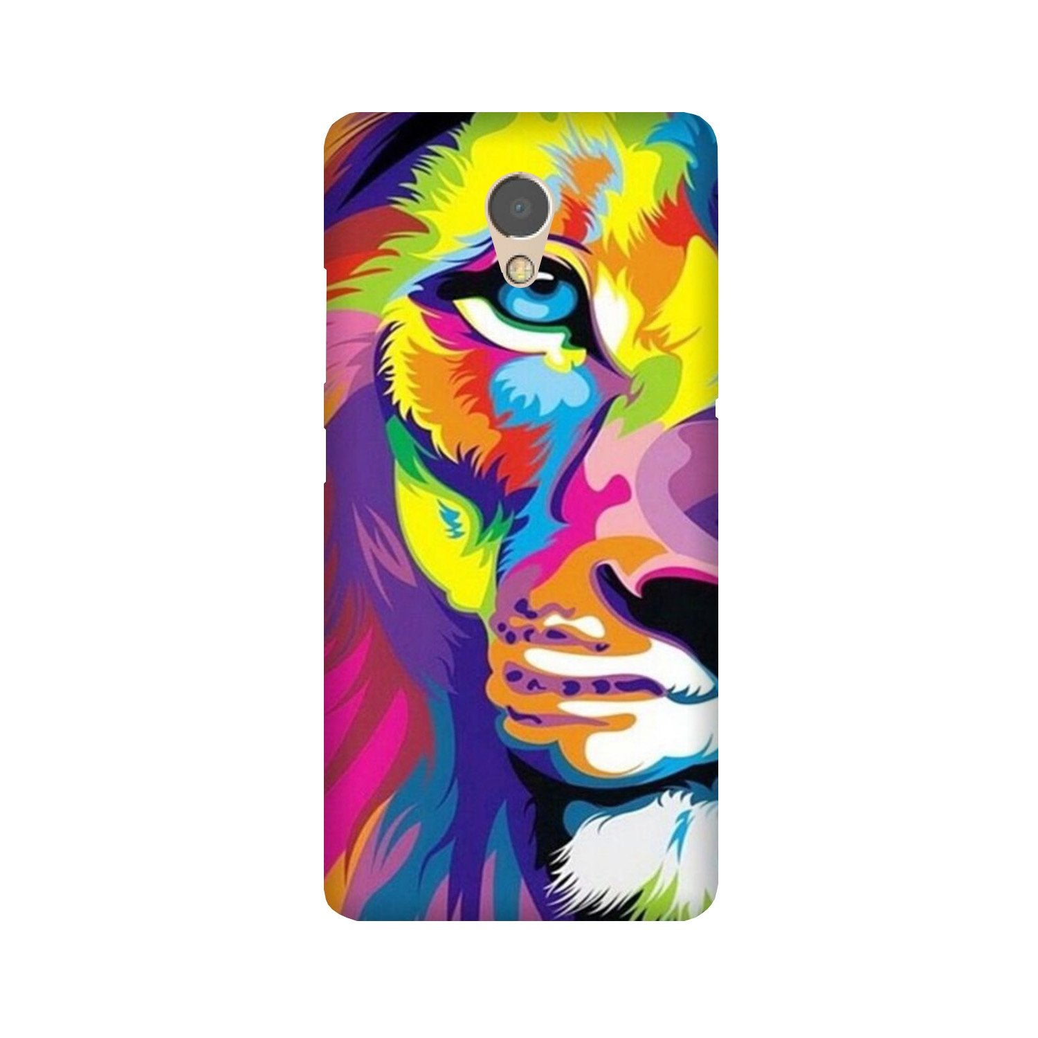 Colorful Lion Mobile Back Case for Lenovo P2 (Design - 110) Colorful Lion Case for Lenovo P2 (Design - 110)