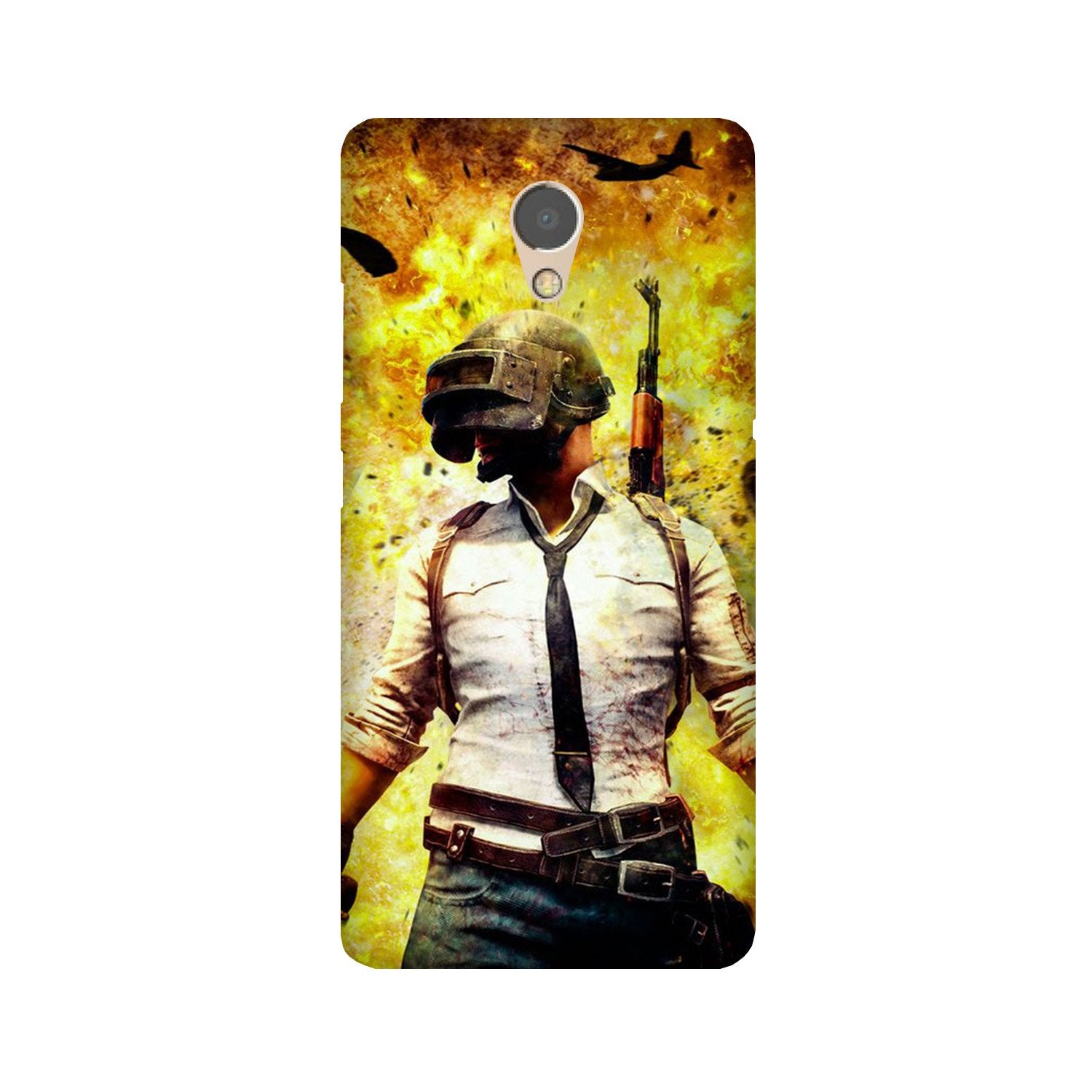 Pubg Mobile Back Case for Lenovo P2 (Design - 180) Pubg Case for Lenovo P2 (Design - 180)