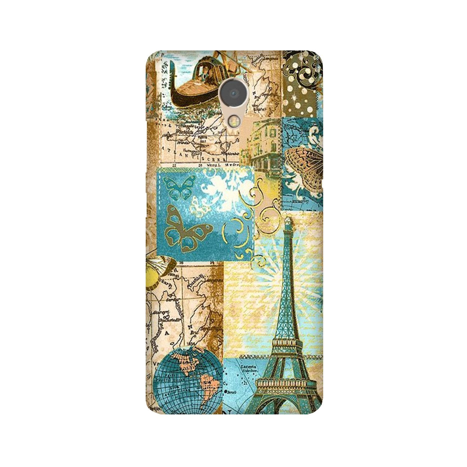 Travel Eiffel Tower Mobile Back Case for Lenovo P2 (Design - 206) Travel Eiffel Tower Case for Lenovo P2 (Design No. 206)