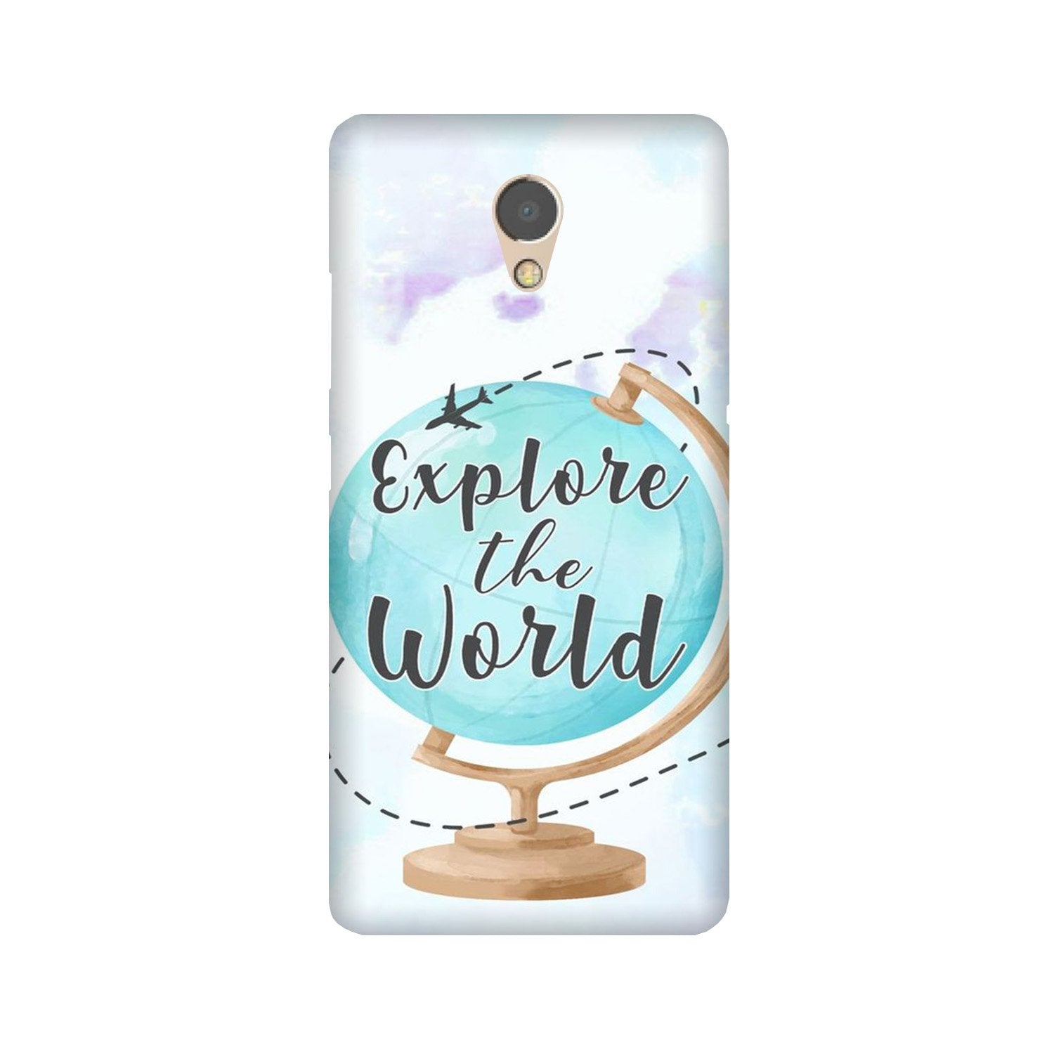 Explore the World Mobile Back Case for Lenovo P2 (Design - 207) Explore the World Case for Lenovo P2 (Design No. 207)