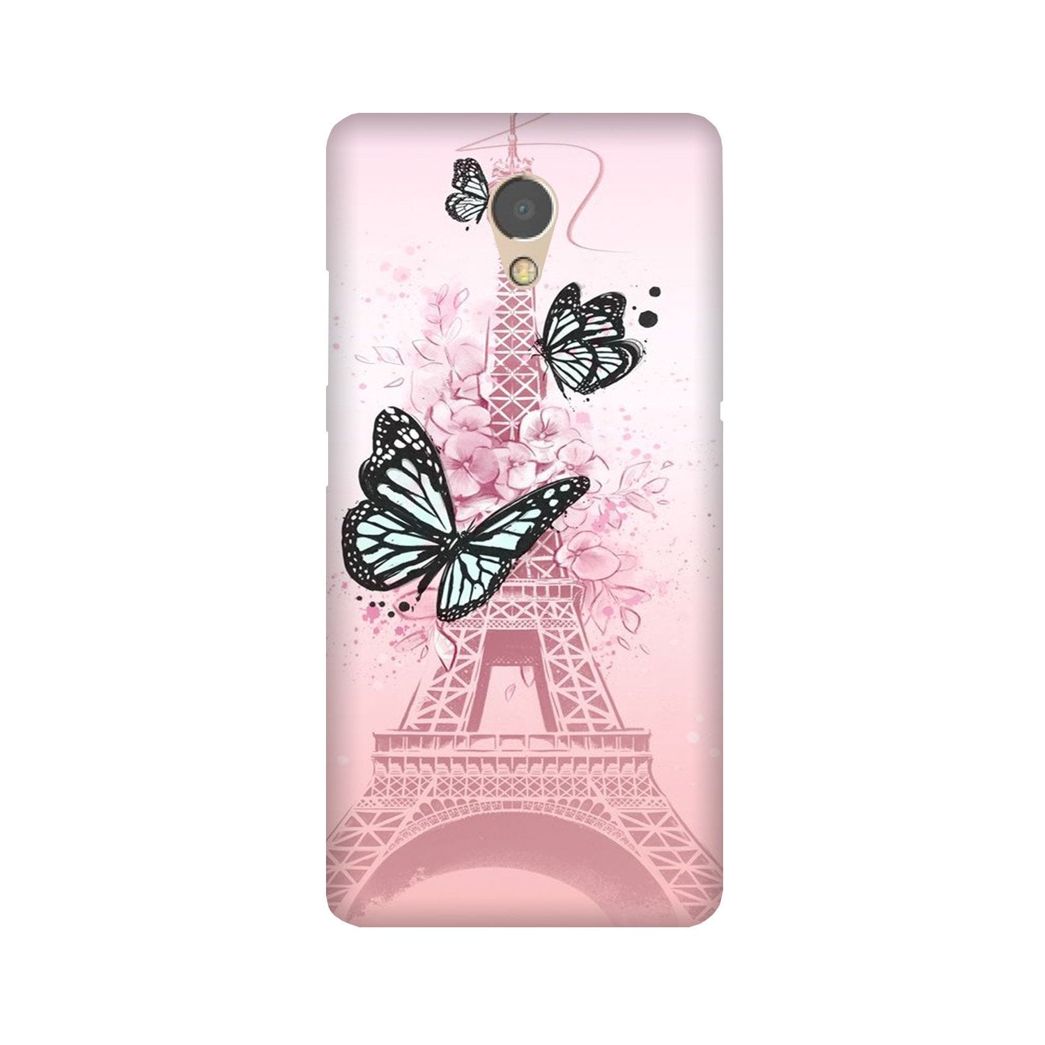 Eiffel Tower Mobile Back Case for Lenovo P2 (Design - 211) Eiffel Tower Case for Lenovo P2 (Design No. 211)