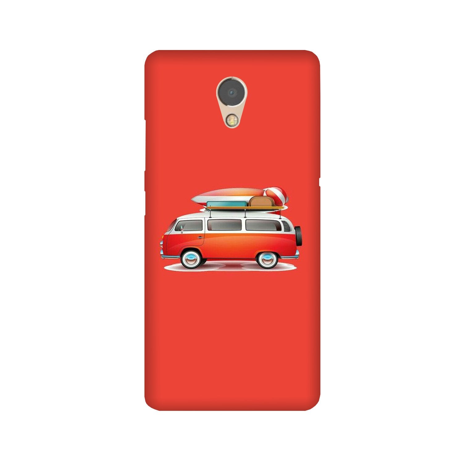 Travel Bus Mobile Back Case for Lenovo P2 (Design - 258) Travel Bus Case for Lenovo P2 (Design No. 258)