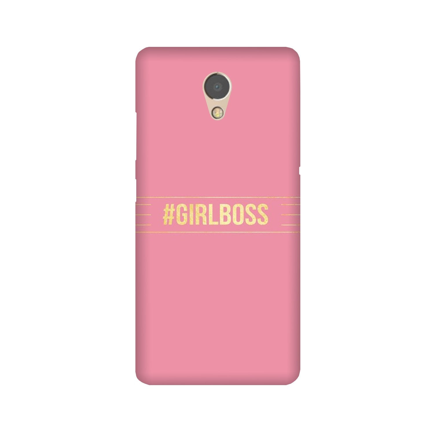 Girl Boss Pink Mobile Back Case for Lenovo P2 (Design - 263) Girl Boss Pink Case for Lenovo P2 (Design No. 263)
