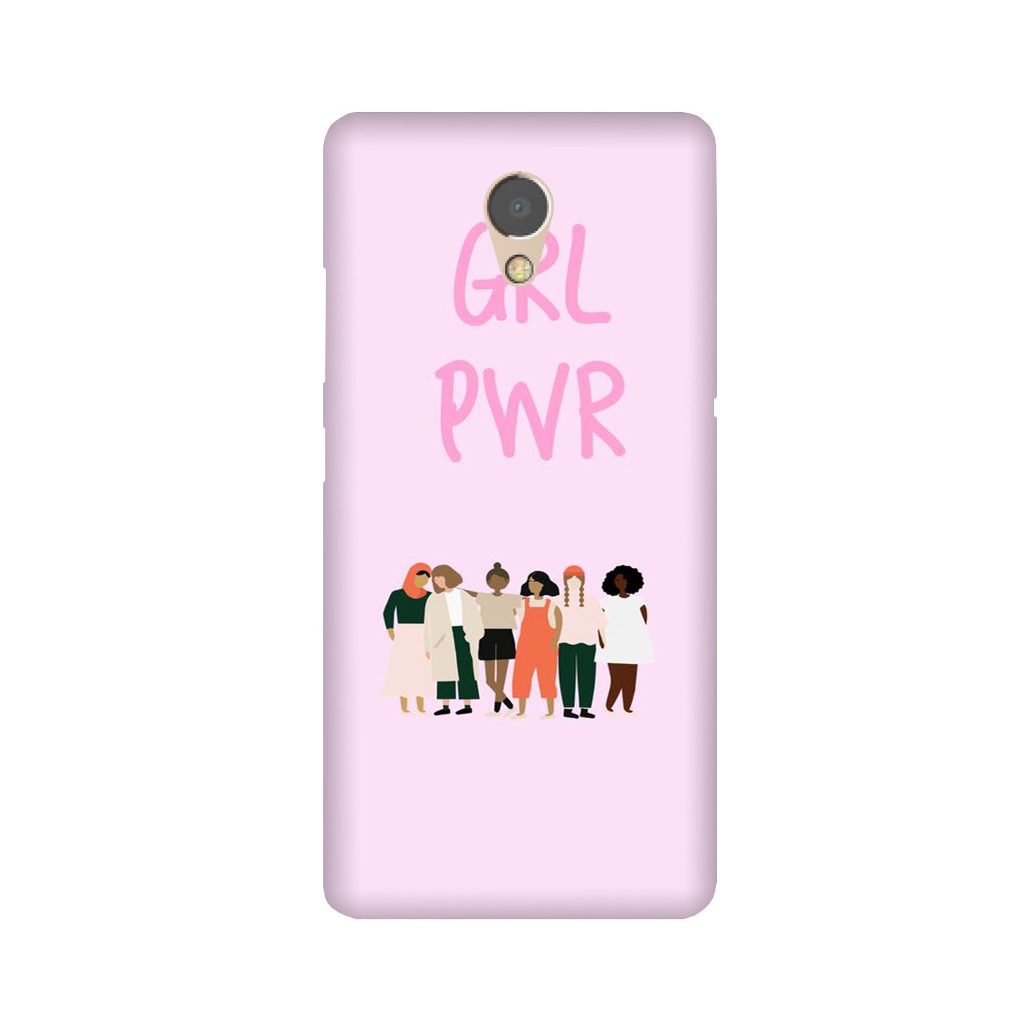 Girl Power Mobile Back Case for Lenovo P2 (Design - 267) Girl Power Case for Lenovo P2 (Design No. 267)