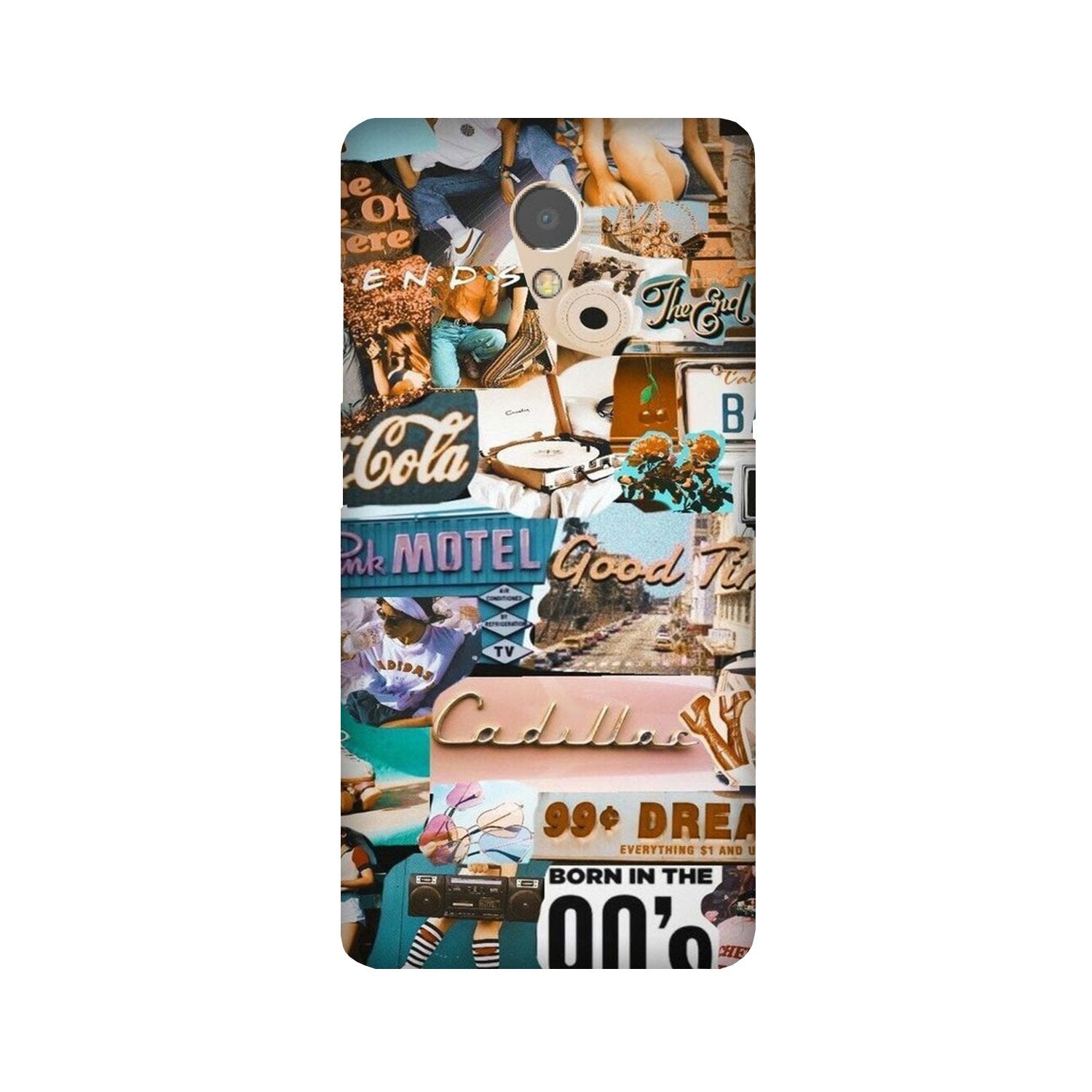 Vintage Design Mobile Back Case for Lenovo P2 (Design - 284) Vintage Design Case for Lenovo P2 (Design No. 284)