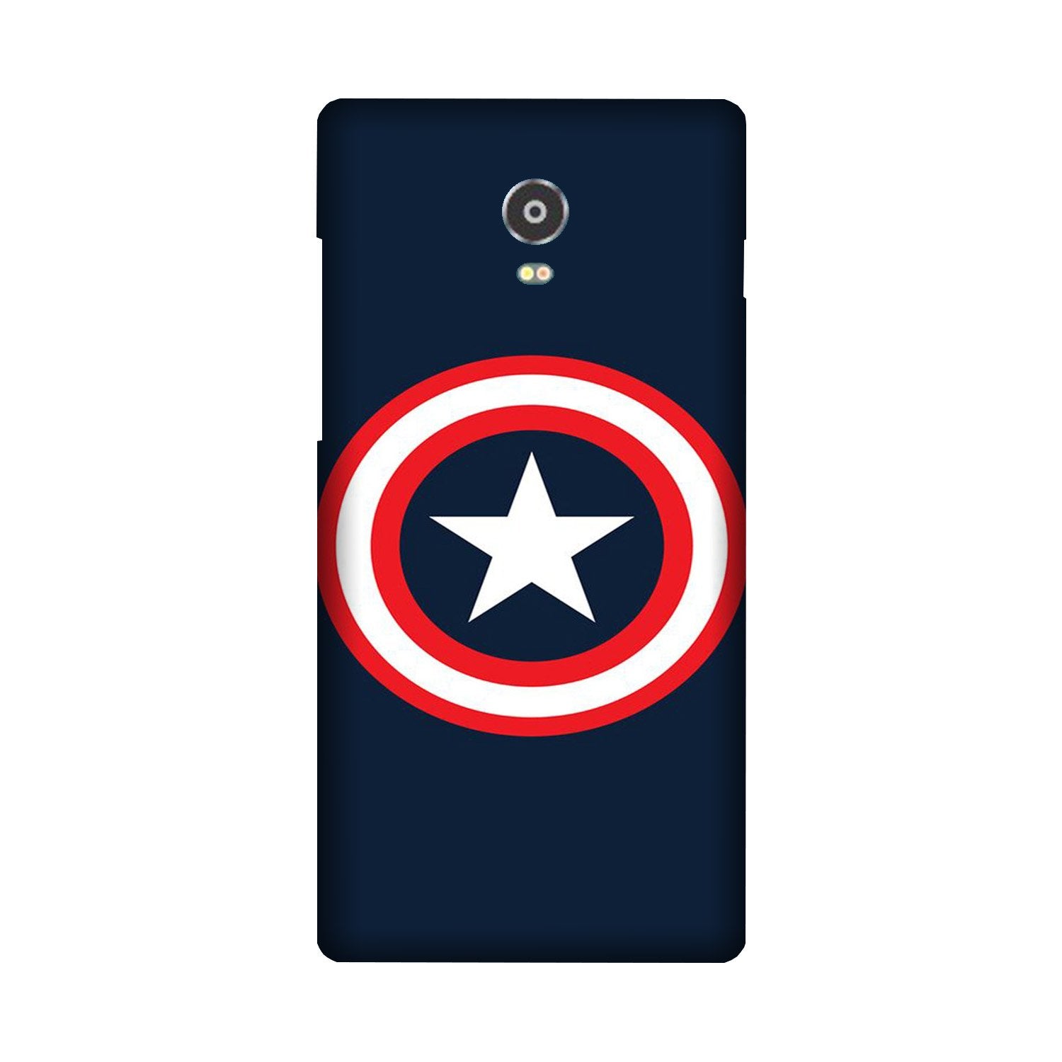 Captain America Mobile Back Case for Lenovo Vibe P1 (Design - 42) Captain America Case for Lenovo Vibe P1