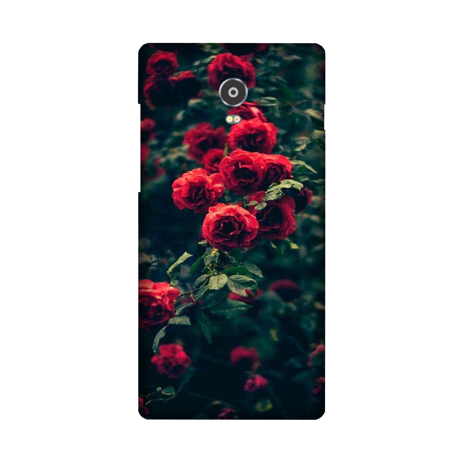 Red Rose Mobile Back Case for Lenovo Vibe P1 (Design - 66) Red Rose Case for Lenovo Vibe P1