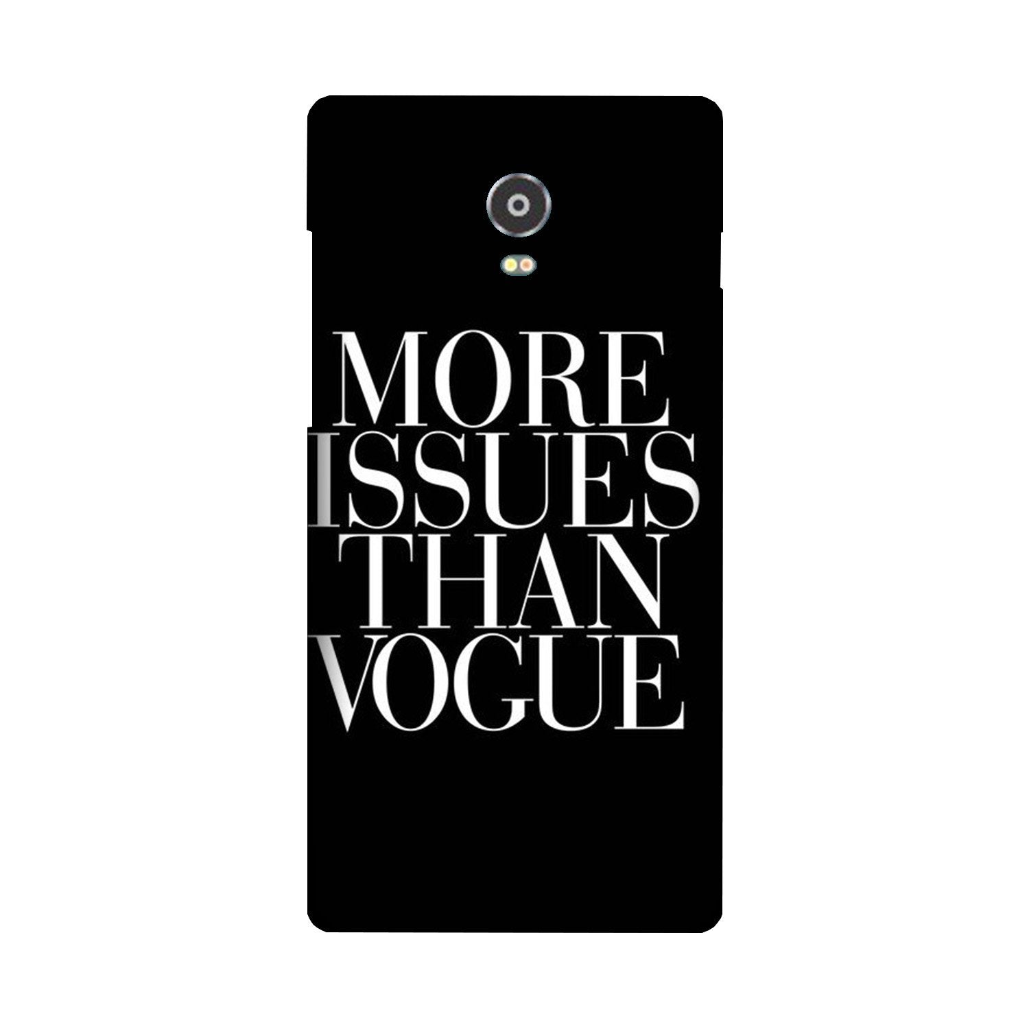 More Issues than Vague Mobile Back Case for Lenovo Vibe P1 (Design - 74) More Issues than Vague Case for Lenovo Vibe P1