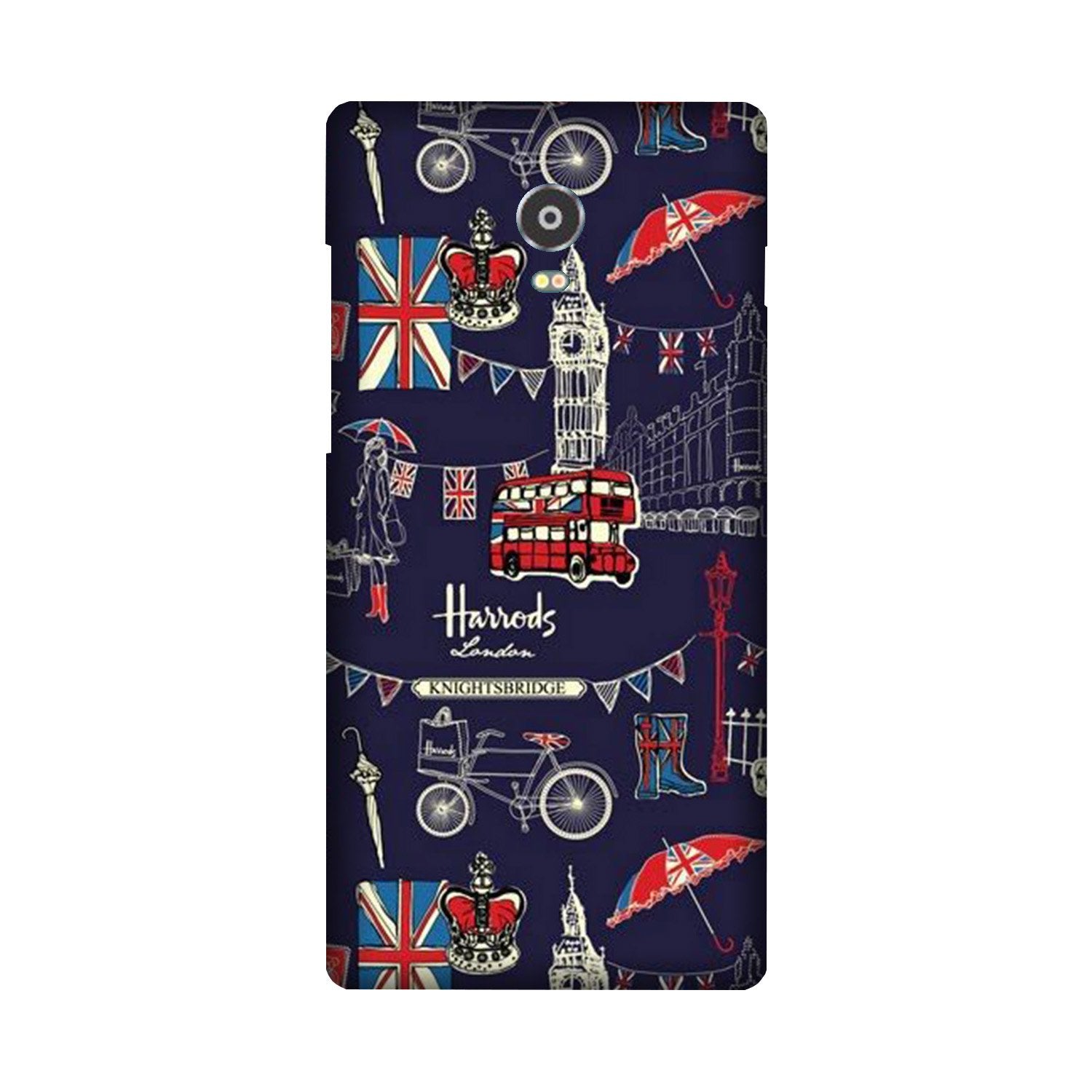 Love London Mobile Back Case for Lenovo Vibe P1 (Design - 75) Love London Case for Lenovo Vibe P1