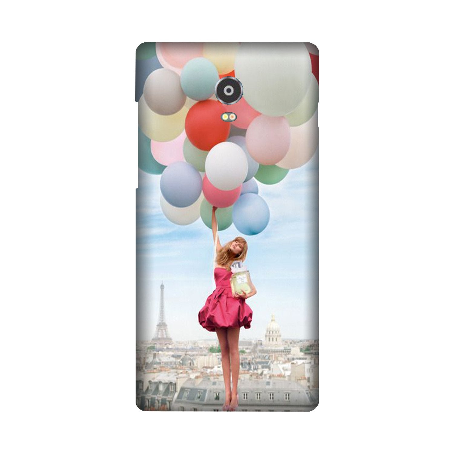 Girl with Baloon Mobile Back Case for Lenovo Vibe P1 (Design - 84) Girl with Baloon Case for Lenovo Vibe P1