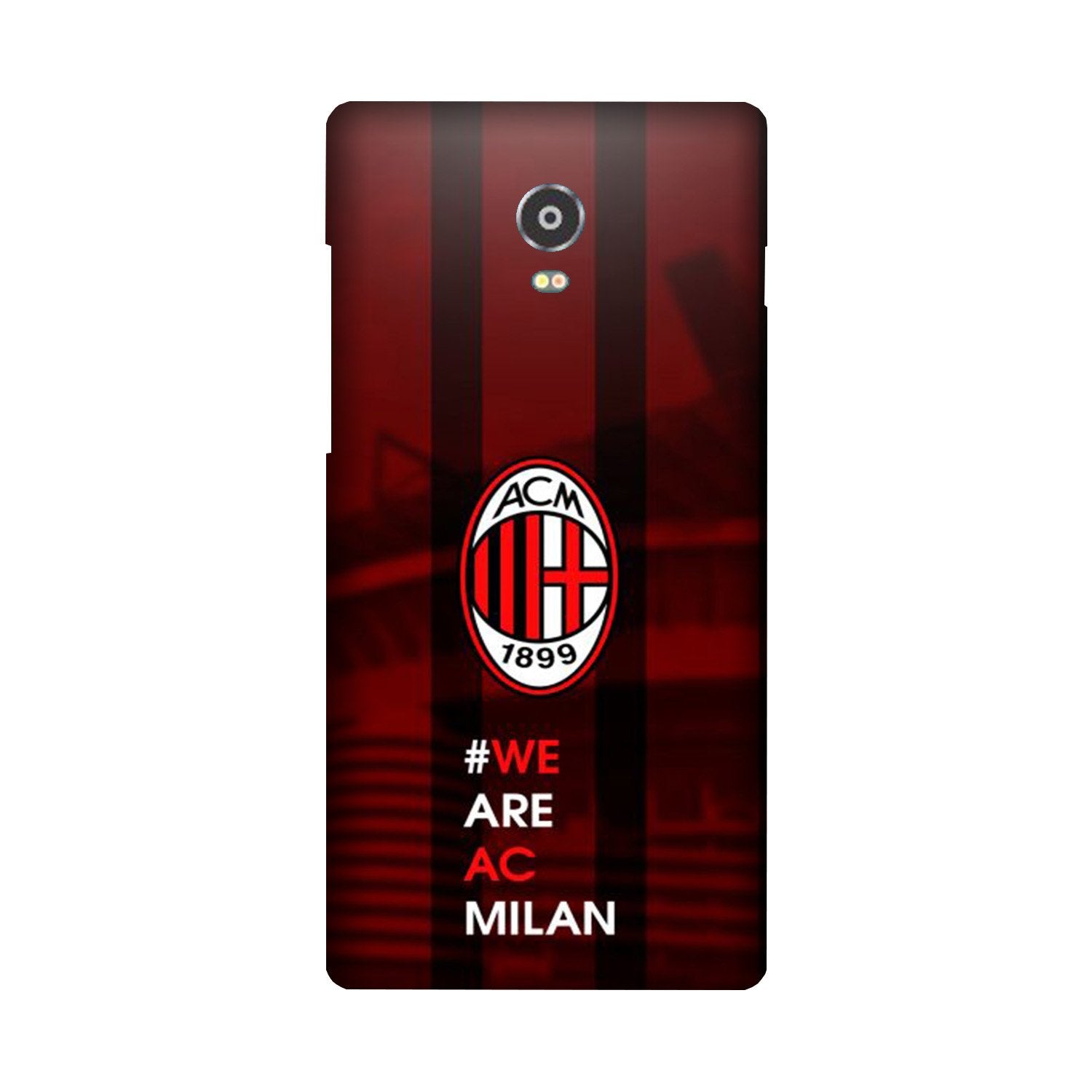 AC Milan Mobile Back Case for Lenovo Vibe P1 (Design - 155) AC Milan Case for Lenovo Vibe P1 (Design - 155)