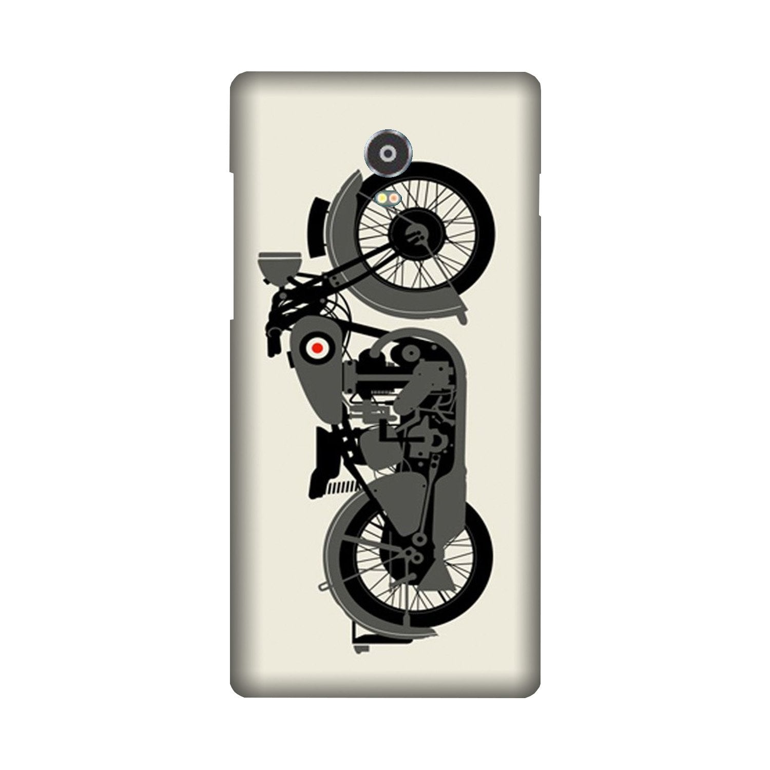 MotorCycle Mobile Back Case for Lenovo Vibe P1 (Design - 259) MotorCycle Case for Lenovo Vibe P1 (Design No. 259)