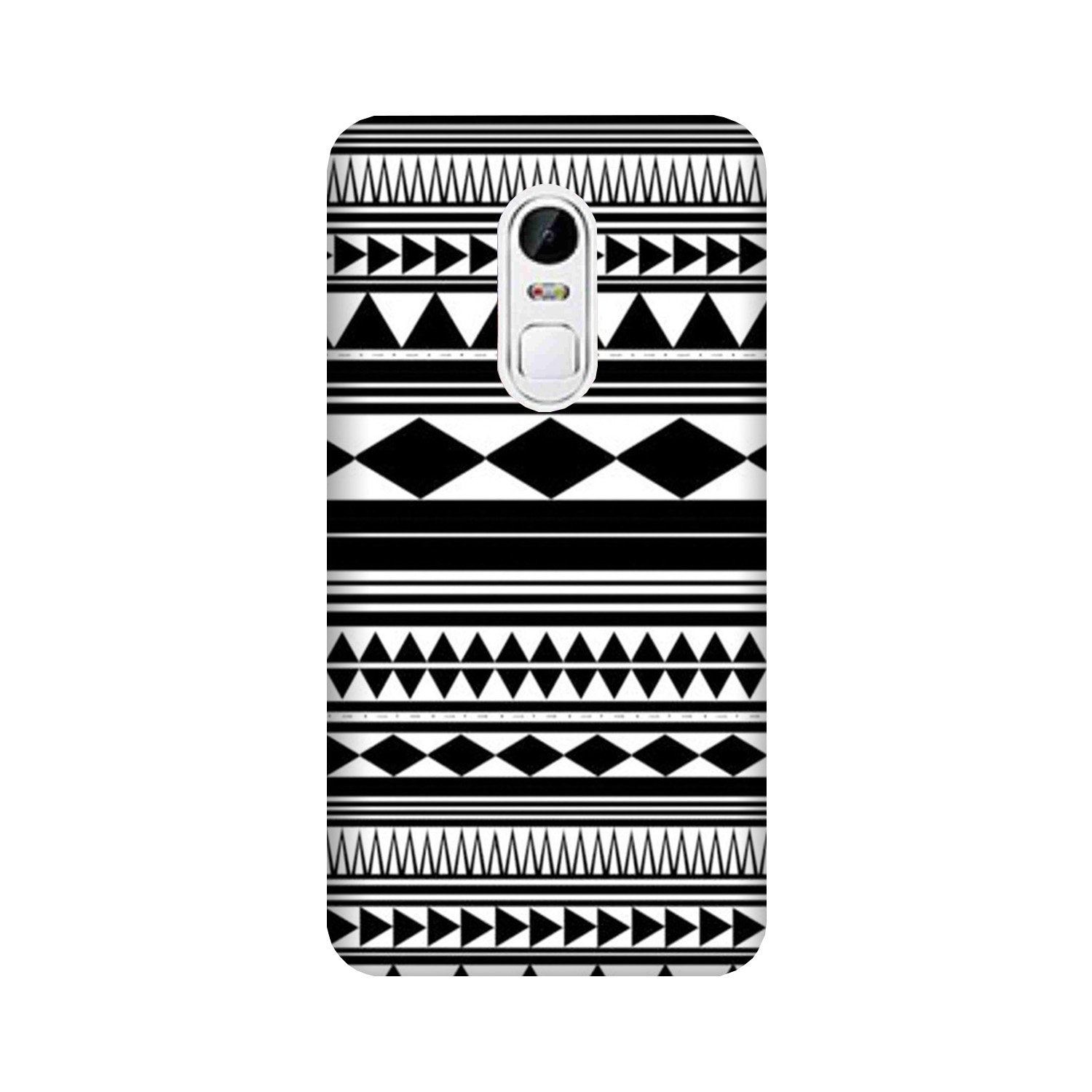 Black white Pattern Mobile Back Case for Lenovo Vibe X3 (Design - 5) Black white Pattern Case for Lenovo Vibe X3