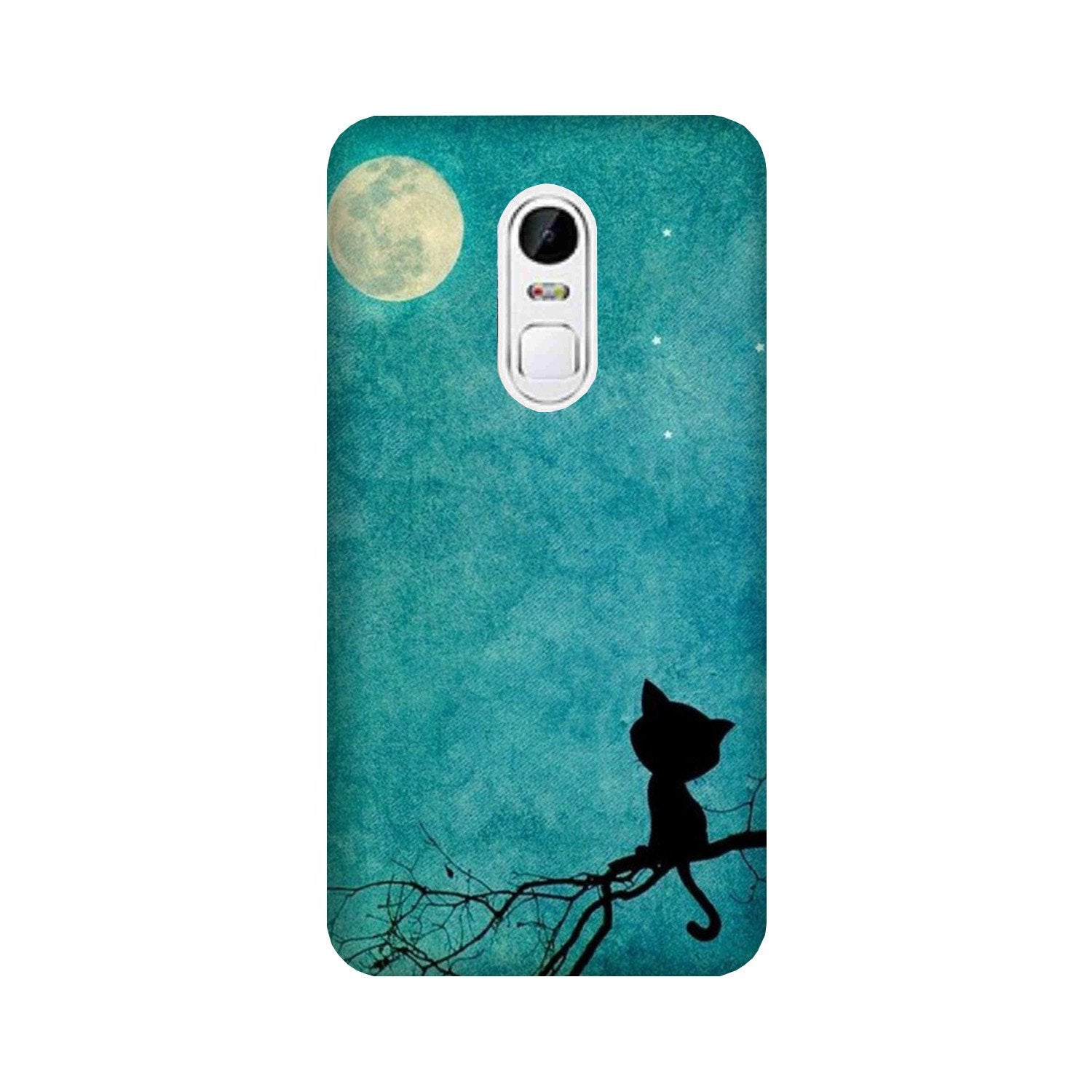 Moon cat Mobile Back Case for Lenovo Vibe X3 (Design - 70) Moon cat Case for Lenovo Vibe X3