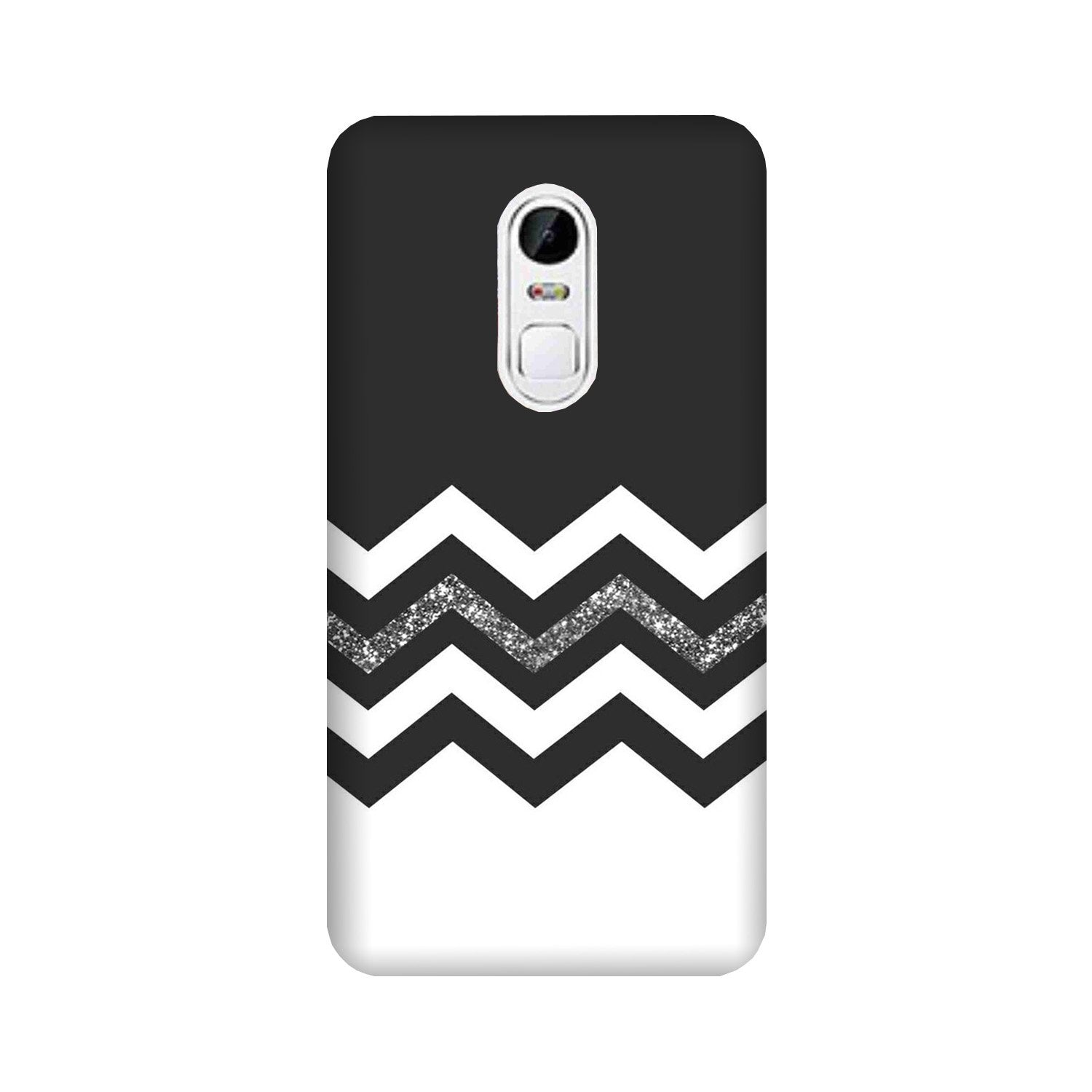 Black white Pattern2Mobile Back Case for Lenovo Vibe X3 (Design - 83) Black white Pattern2Case for Lenovo Vibe X3