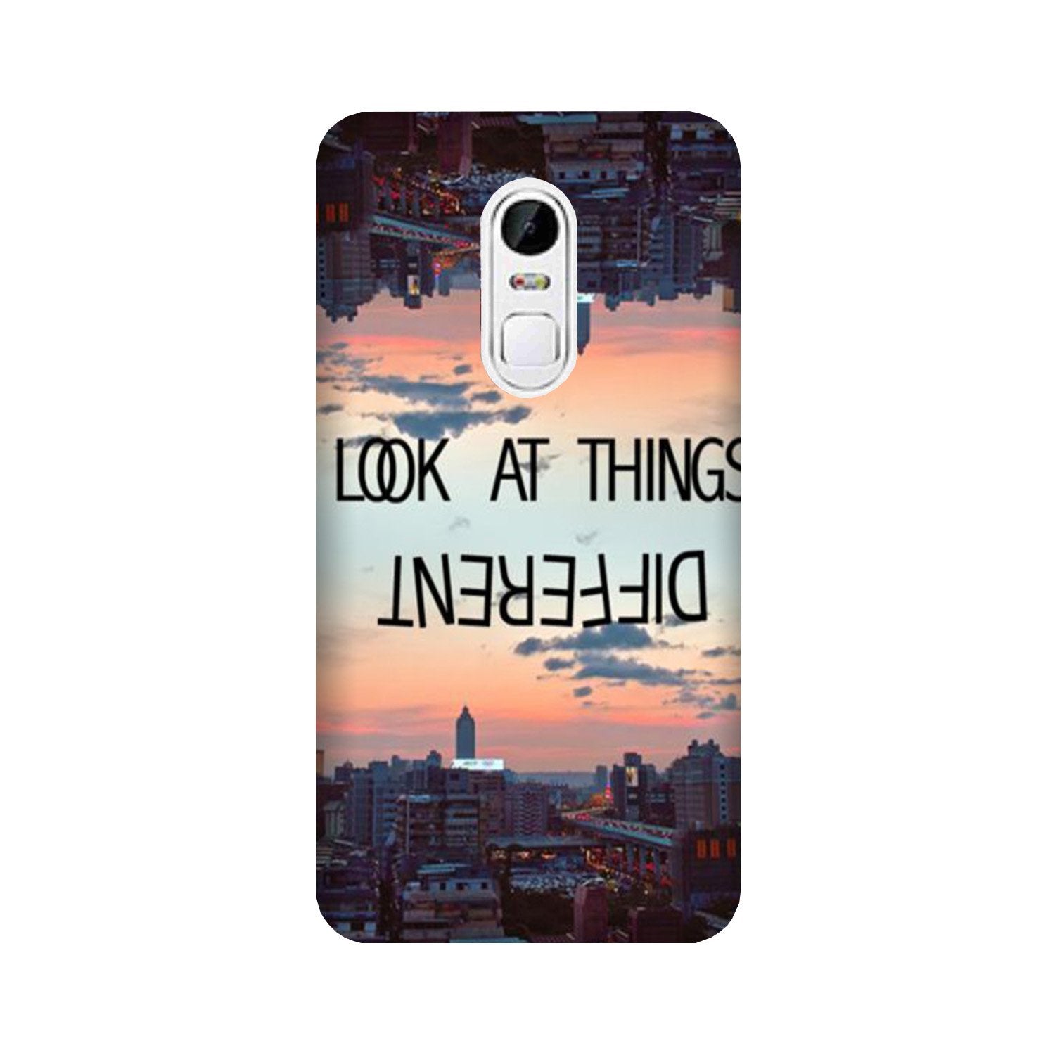 Look at things different Mobile Back Case for Lenovo Vibe X3 (Design - 99) Look at things different Case for Lenovo Vibe X3