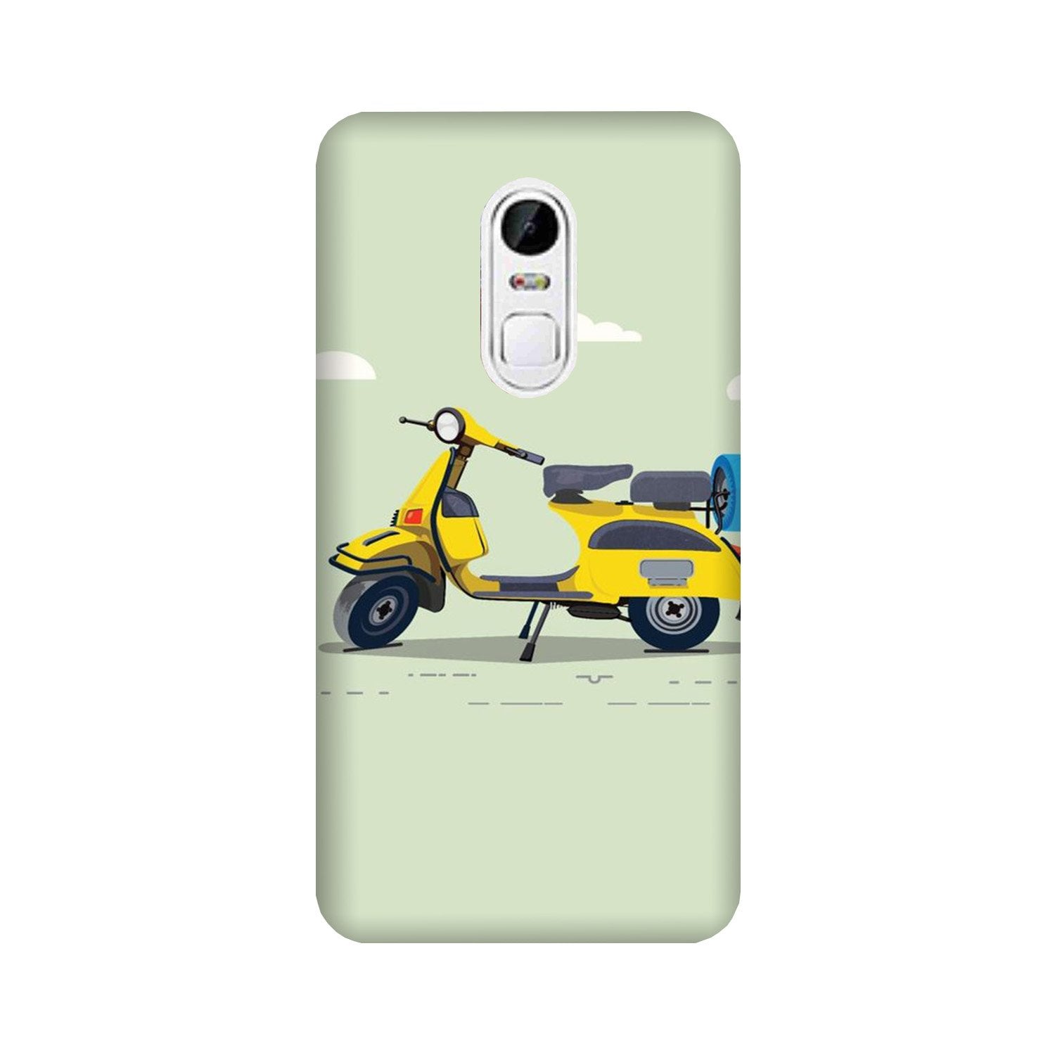 Vintage Scooter Mobile Back Case for Lenovo Vibe X3 (Design - 260) Vintage Scooter Case for Lenovo Vibe X3 (Design No. 260)