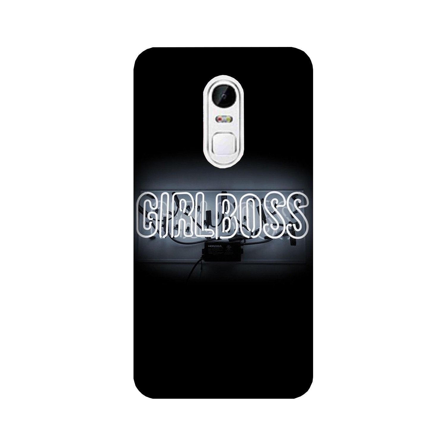 Girl Boss Black Mobile Back Case for Lenovo Vibe X3 (Design - 268) Girl Boss Black Case for Lenovo Vibe X3 (Design No. 268)
