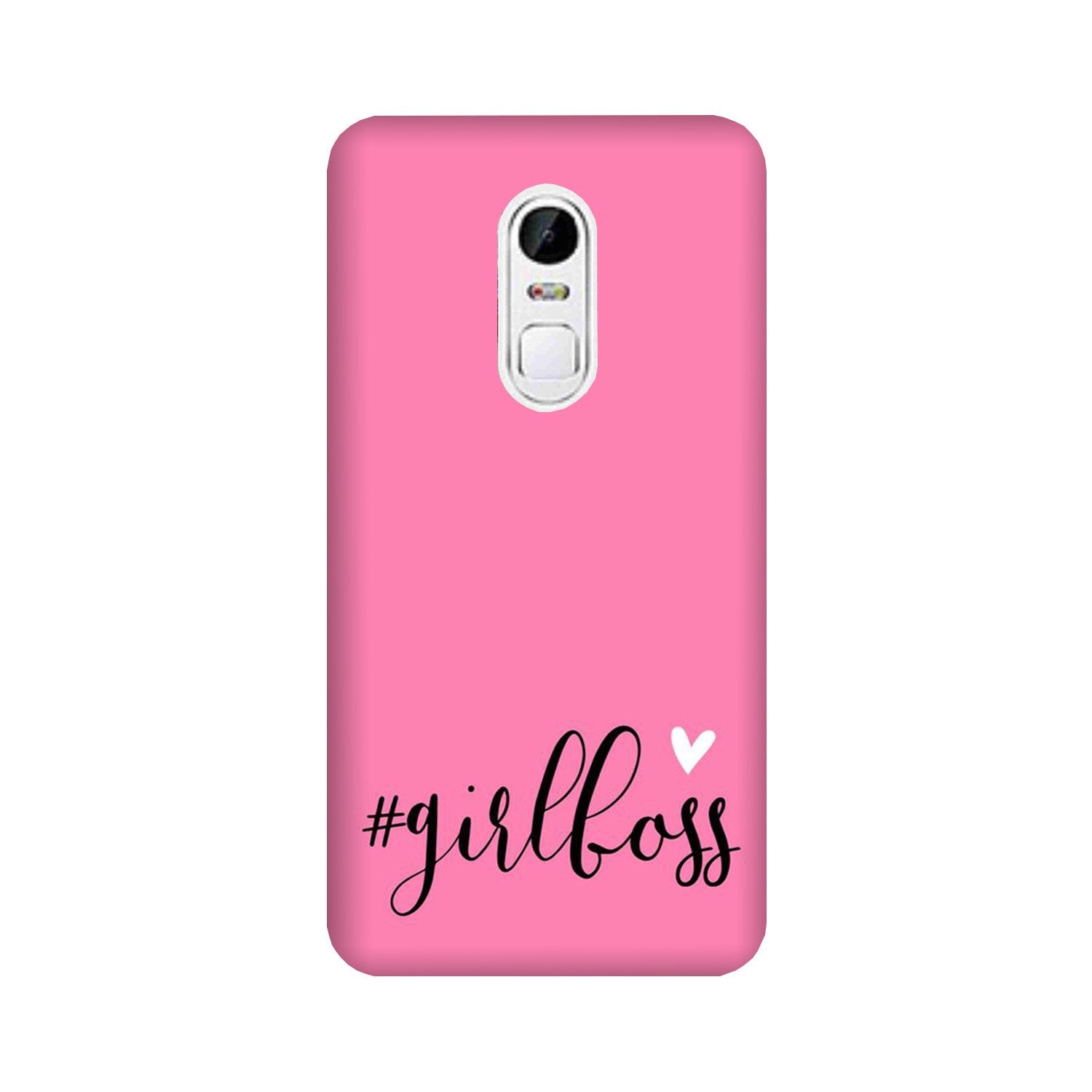 Girl Boss Pink Mobile Back Case for Lenovo Vibe X3 (Design - 269) Girl Boss Pink Case for Lenovo Vibe X3 (Design No. 269)