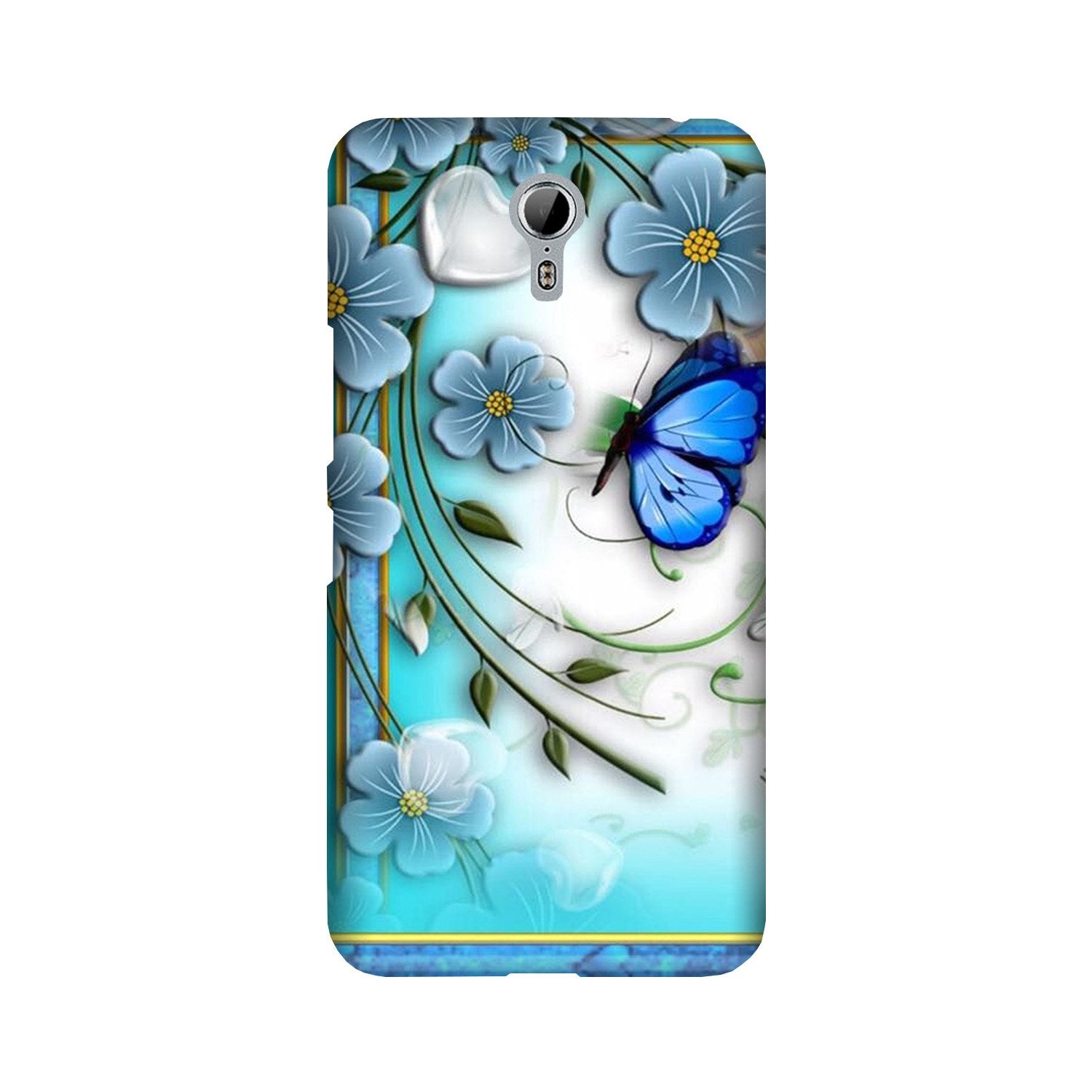 Blue Butterfly Mobile Back Case for Lenovo Zuk Z1 (Design - 21) Blue Butterfly Case for Lenovo Zuk Z1