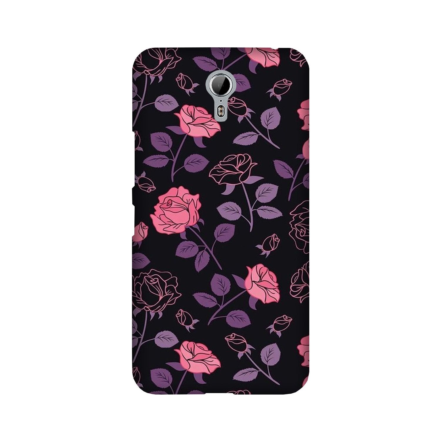 Rose Black Background Mobile Back Case for Lenovo Zuk Z1 (Design - 27) Rose Black Background Case for Lenovo Zuk Z1