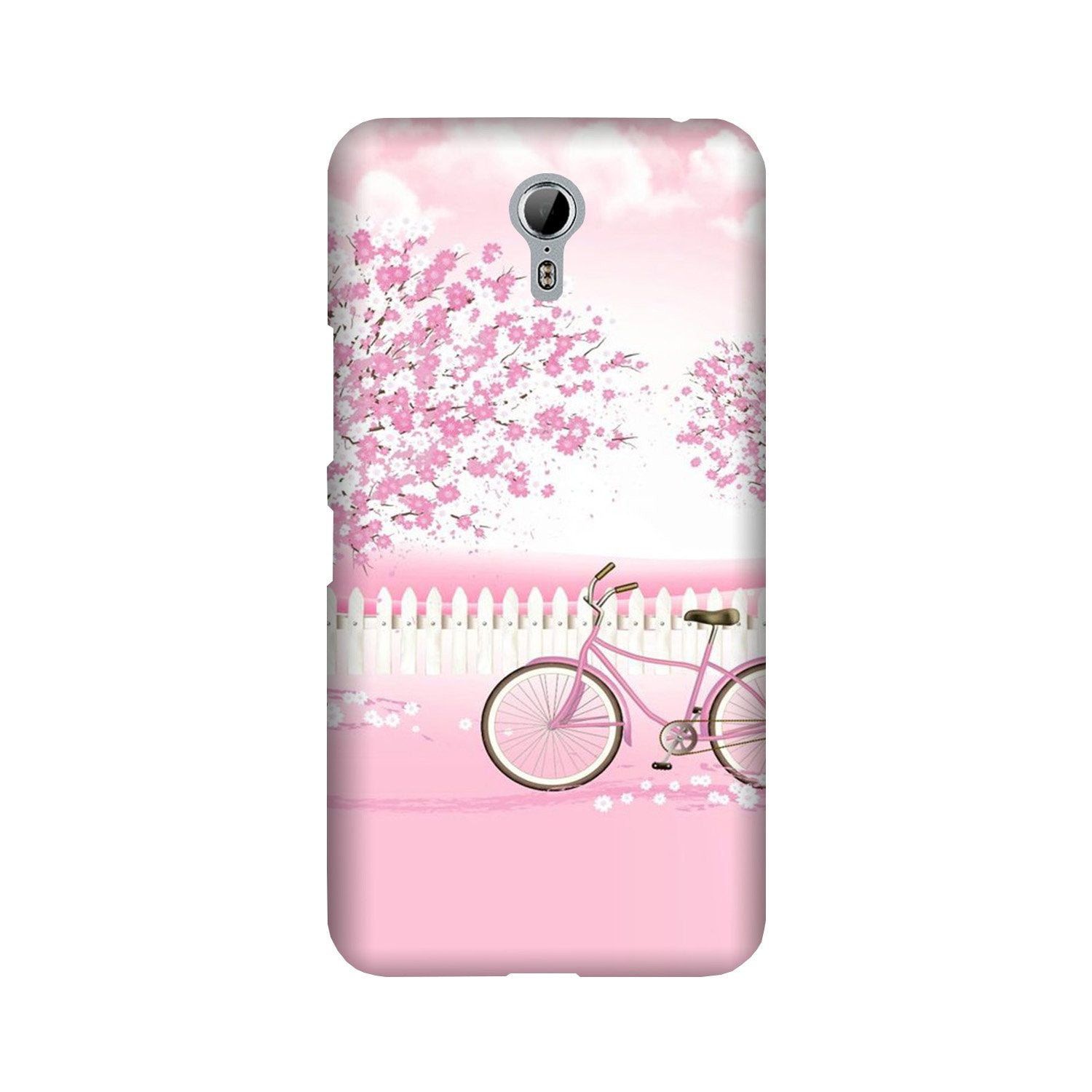 Pink Flowers Cycle Mobile Back Case for Lenovo Zuk Z1 (Design - 102) Pink Flowers Cycle Case for Lenovo Zuk Z1 (Design - 102)