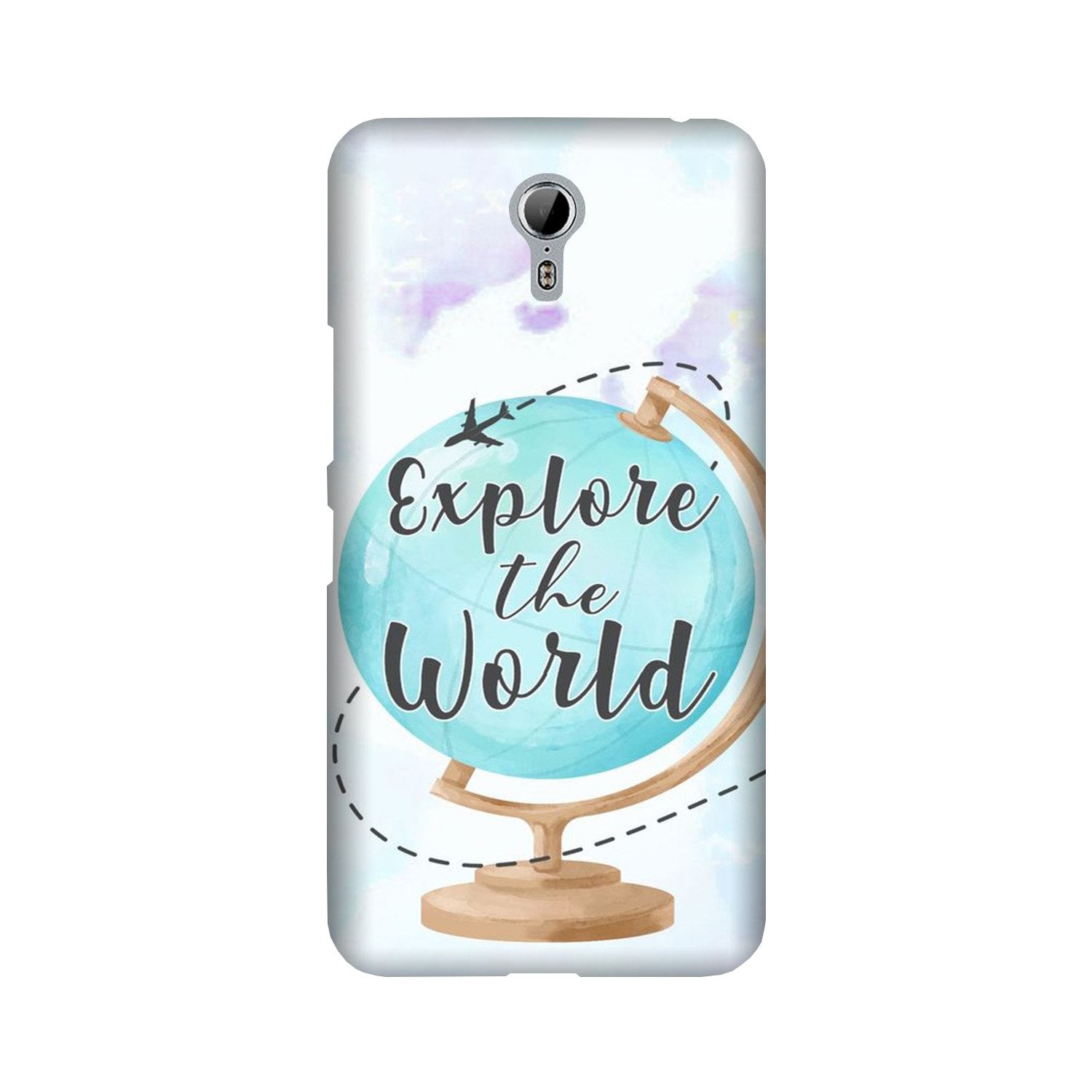 Explore the World Mobile Back Case for Lenovo Zuk Z1 (Design - 207) Explore the World Case for Lenovo Zuk Z1 (Design No. 207)