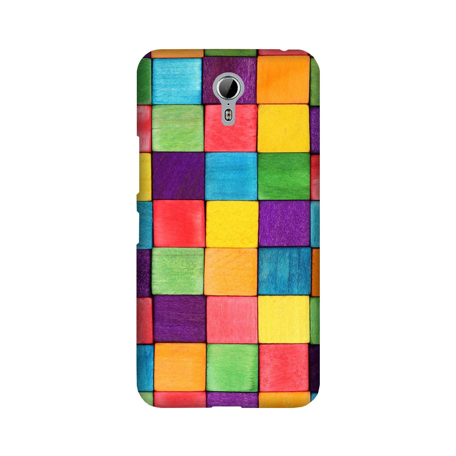 Colorful Square Mobile Back Case for Lenovo Zuk Z1 (Design - 218) Colorful Square Case for Lenovo Zuk Z1 (Design No. 218)