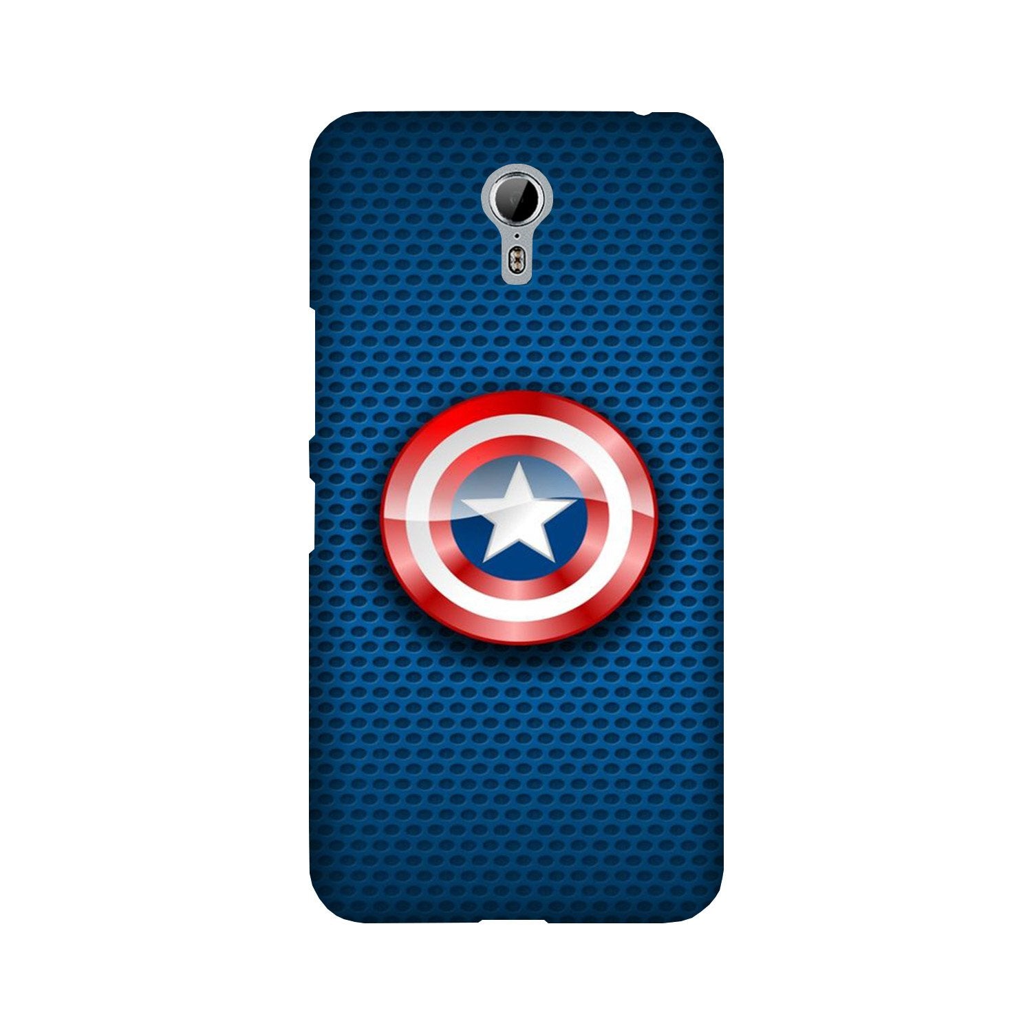 Captain America Shield Mobile Back Case for Lenovo Zuk Z1 (Design - 253) Captain America Shield Case for Lenovo Zuk Z1 (Design No. 253)
