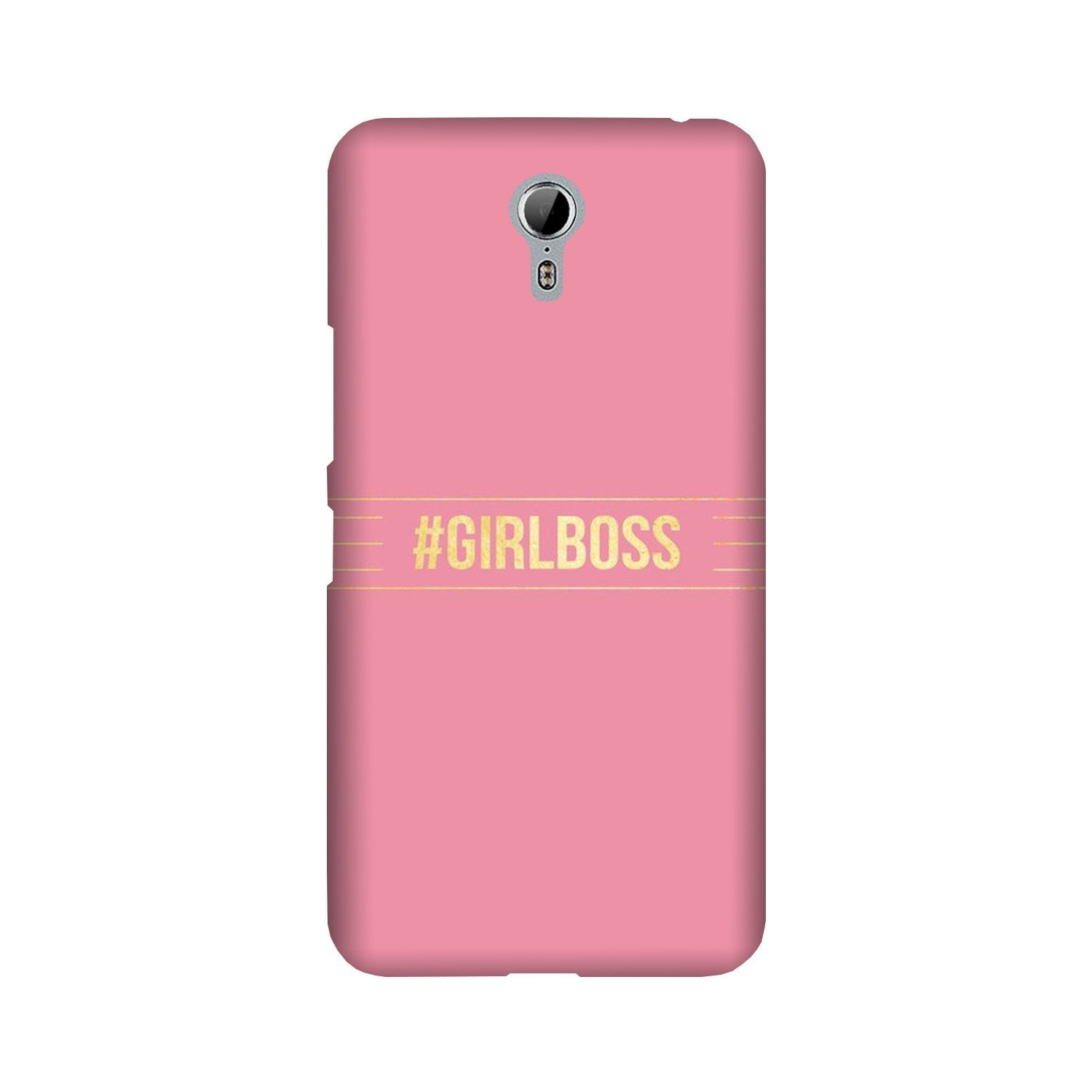 Girl Boss Pink Mobile Back Case for Lenovo Zuk Z1 (Design - 263) Girl Boss Pink Case for Lenovo Zuk Z1 (Design No. 263)