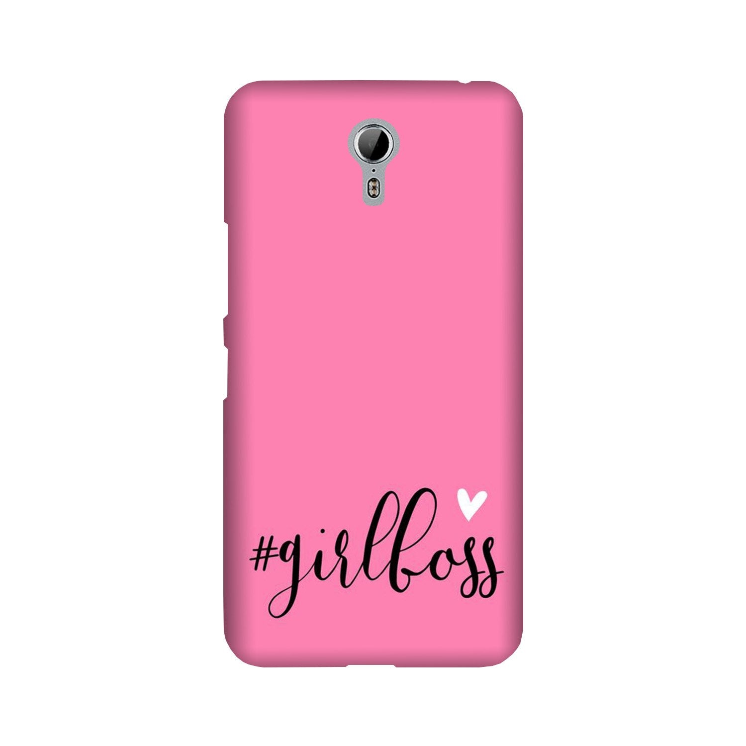 Girl Boss Pink Mobile Back Case for Lenovo Zuk Z1 (Design - 269) Girl Boss Pink Case for Lenovo Zuk Z1 (Design No. 269)