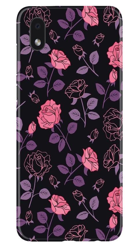 Rose Pattern Mobile Back Case for Samsung Galaxy M01 Core (Design - 2) Rose Pattern Case for Samsung Galaxy M01 Core