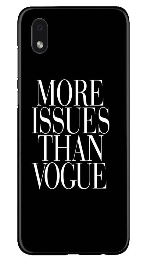 More Issues than Vague Mobile Back Case for Samsung Galaxy M01 Core (Design - 74) More Issues than Vague Case for Samsung Galaxy M01 Core
