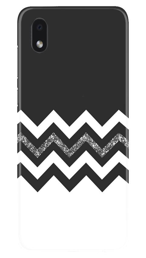 Black white Pattern2Mobile Back Case for Samsung Galaxy M01 Core (Design - 83) Black white Pattern2Case for Samsung Galaxy M01 Core