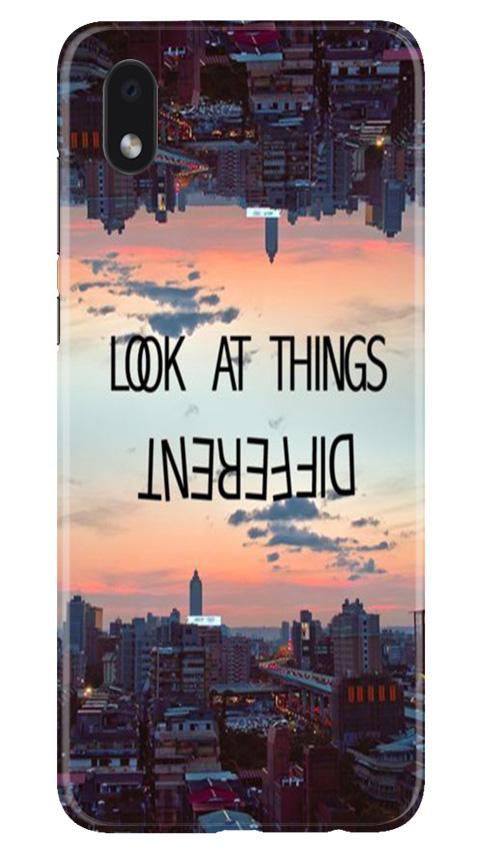 Look at things different Mobile Back Case for Samsung Galaxy M01 Core (Design - 99) Look at things different Case for Samsung Galaxy M01 Core