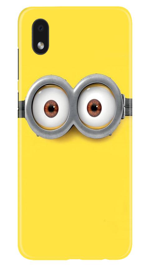 Minions Mobile Back Case for Samsung Galaxy M01 Core (Design - 128) Minions Case for Samsung Galaxy M01 Core (Design - 128)