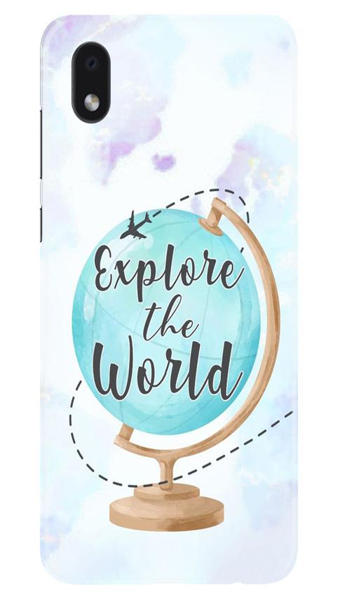 Explore the World Mobile Back Case for Samsung Galaxy M01 Core (Design - 207) Explore the World Case for Samsung Galaxy M01 Core (Design No. 207)