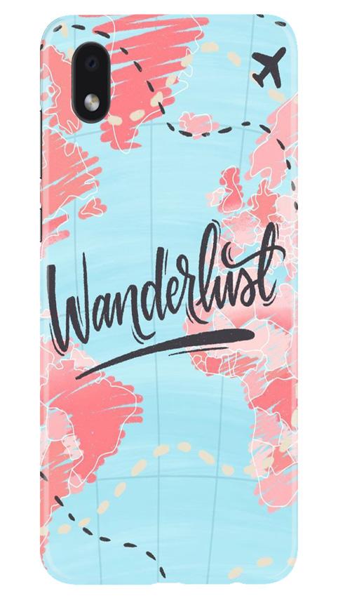 Wonderlust Travel Mobile Back Case for Samsung Galaxy M01 Core (Design - 223) Wonderlust Travel Case for Samsung Galaxy M01 Core (Design No. 223)