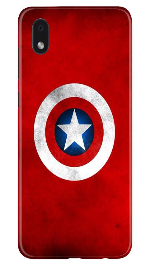 Captain America Mobile Back Case for Samsung Galaxy M01 Core (Design - 249) Captain America Case for Samsung Galaxy M01 Core (Design No. 249)