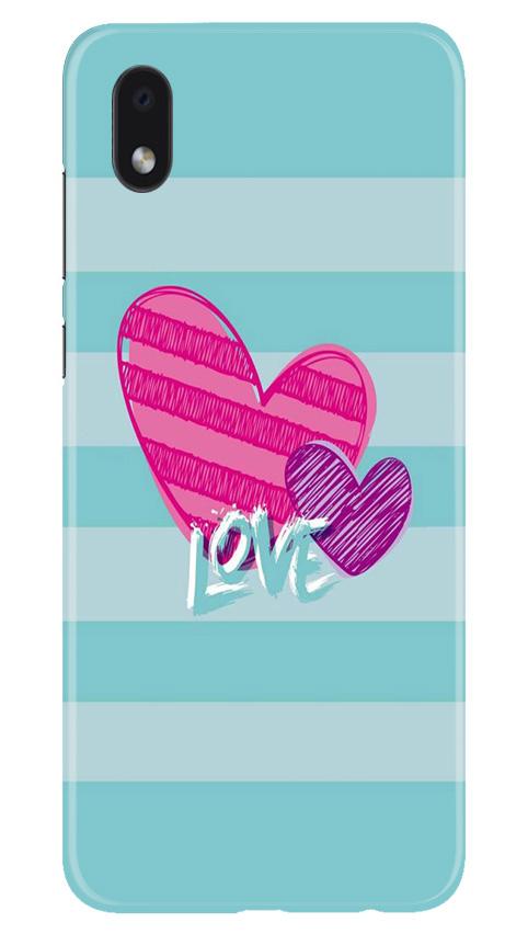 Love Mobile Back Case for Samsung Galaxy M01 Core (Design - 299) Love Case for Samsung Galaxy M01 Core (Design No. 299)
